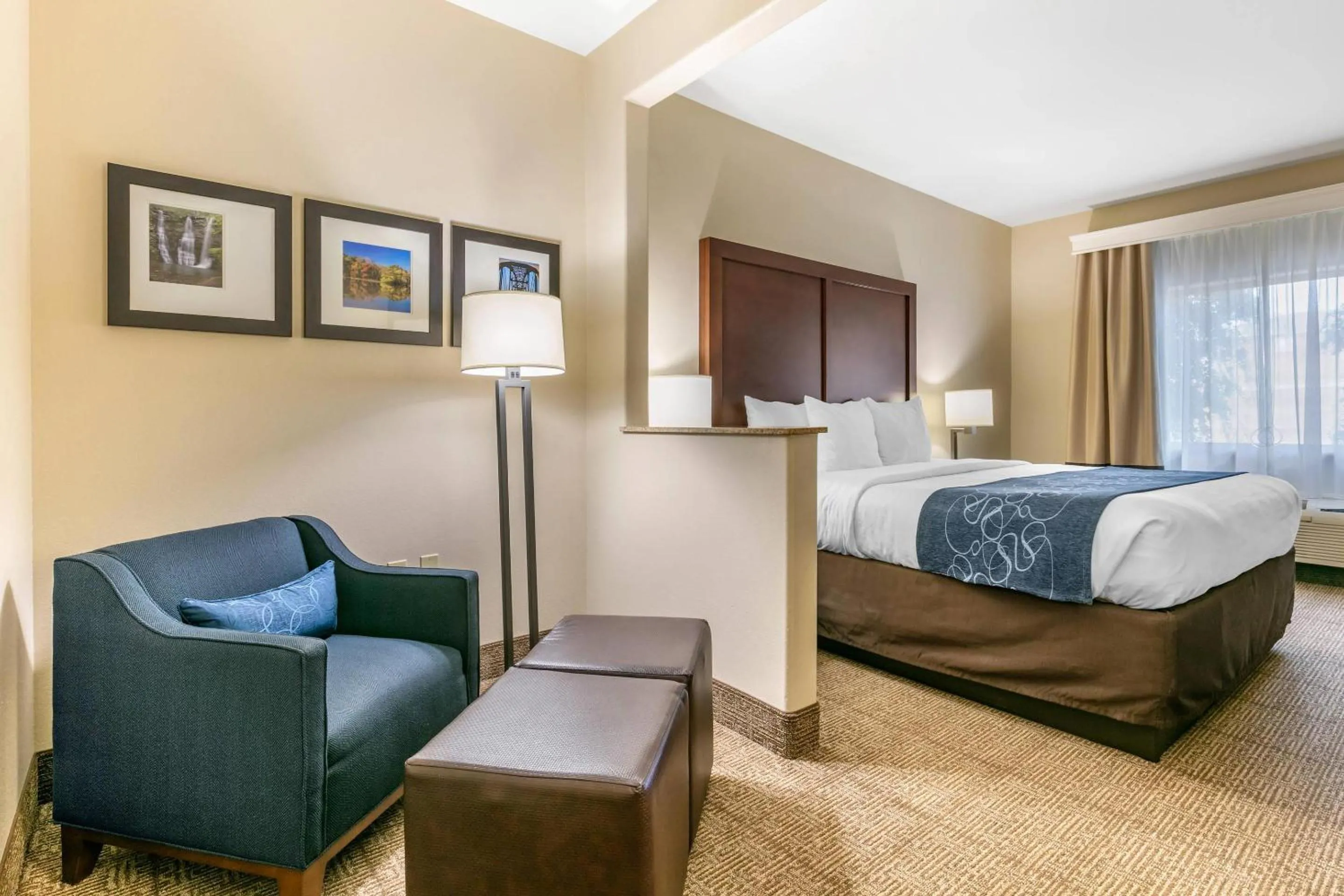 Bedroom, Bed in Comfort Suites Batesville