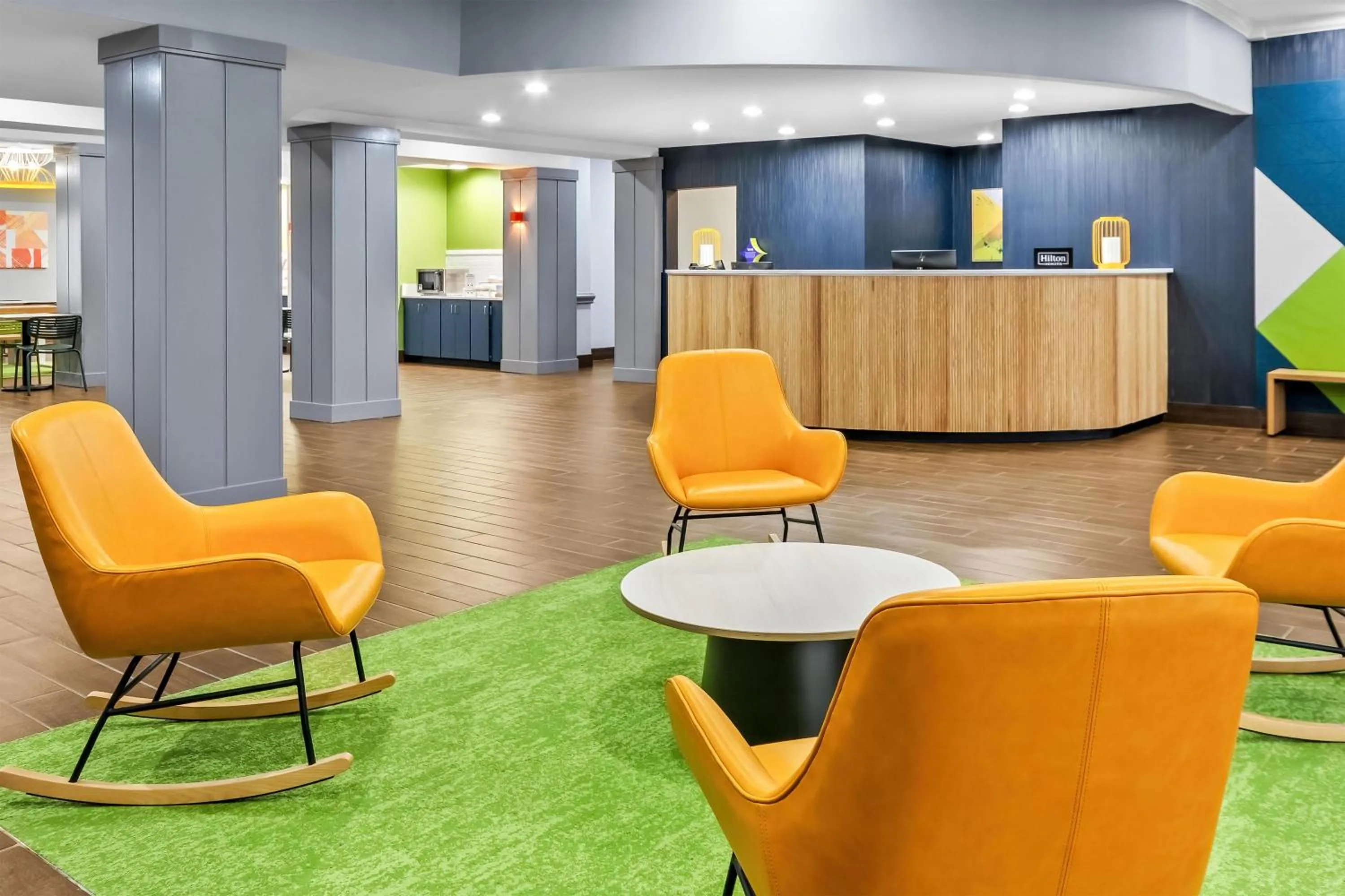 Lobby or reception in Spark by Hilton Cincinnati Fairfield