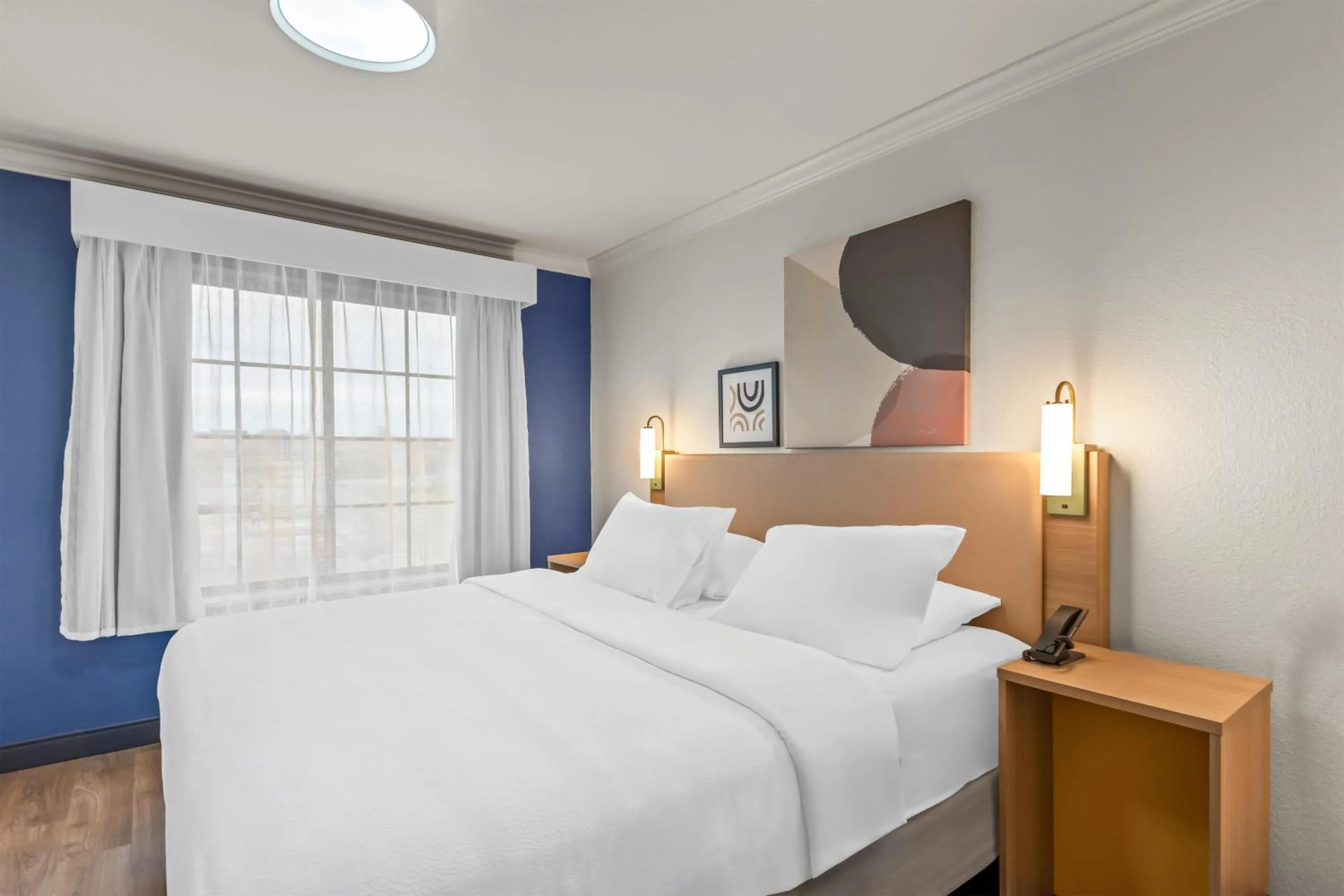 Bed in Spark by Hilton Cincinnati Fairfield