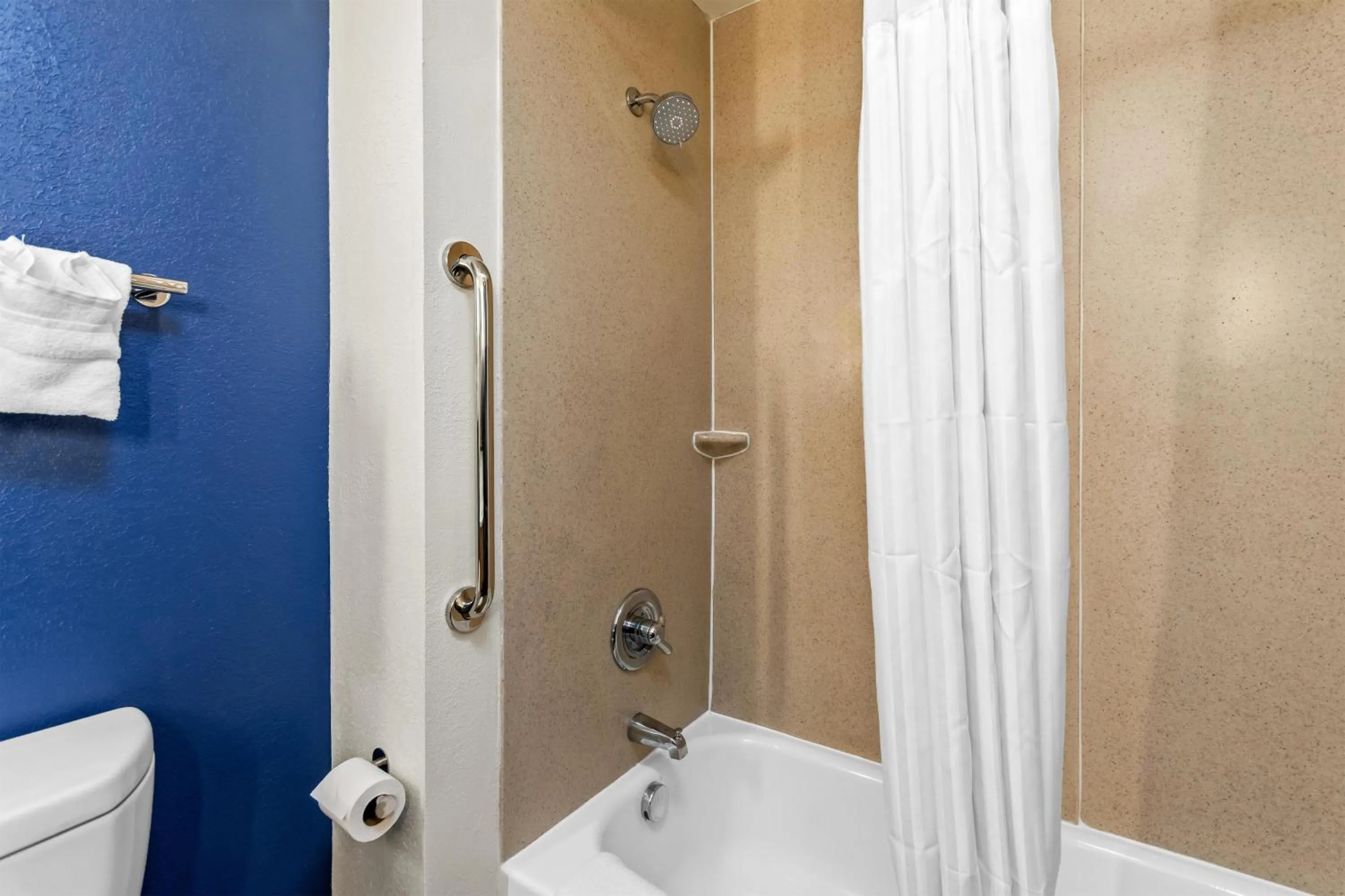 Bathroom in Spark by Hilton Cincinnati Fairfield