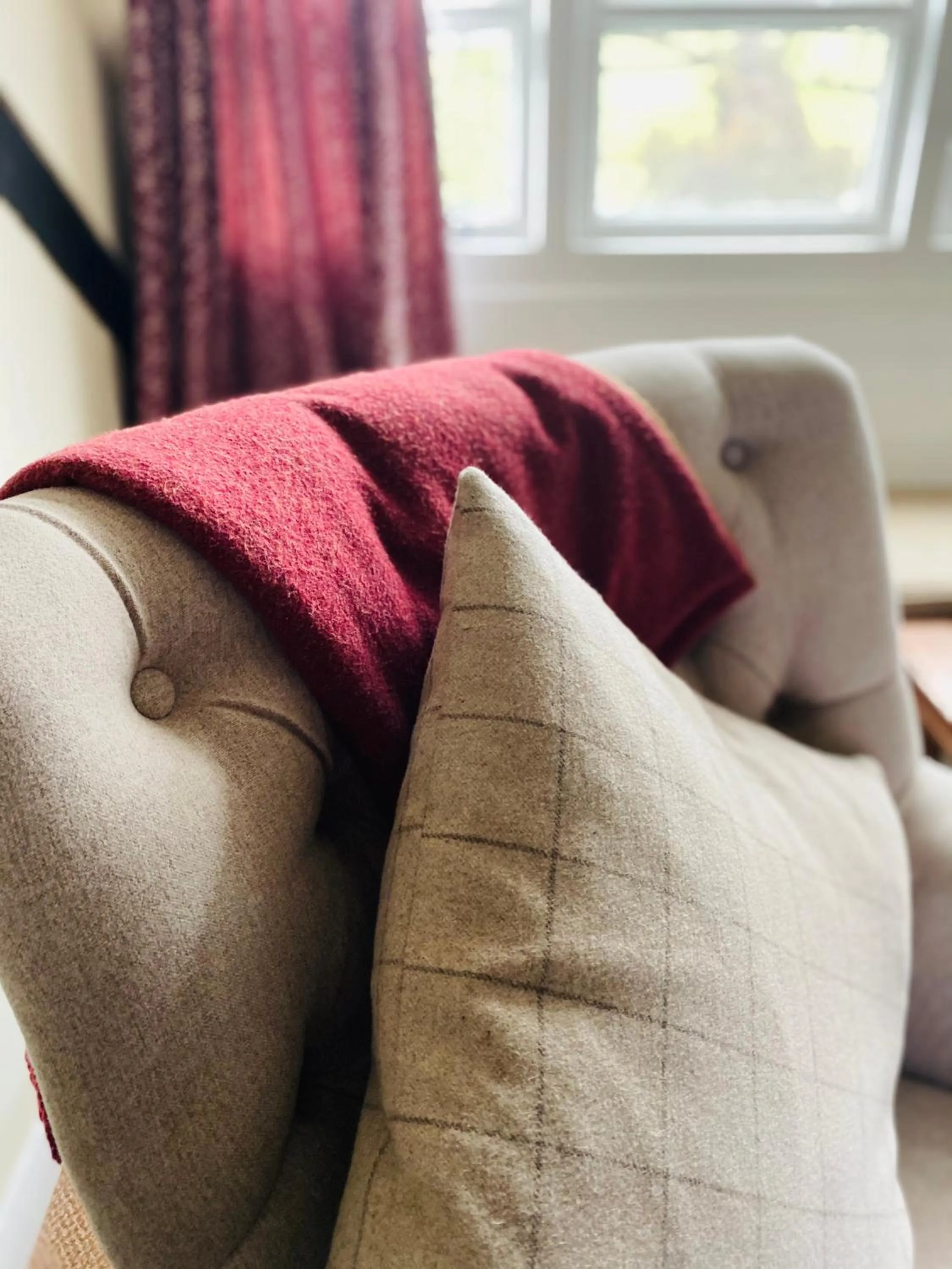 Seating area in The Royal Oak Inn
