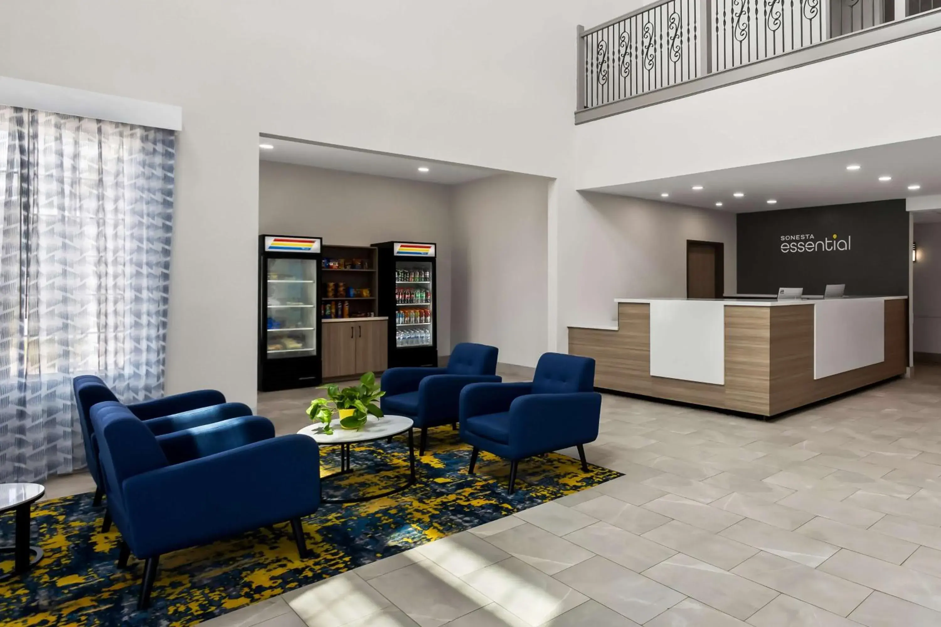 Lobby or reception in Sonesta Essential La Porte Lobby or reception in Sonesta Essential La Porte