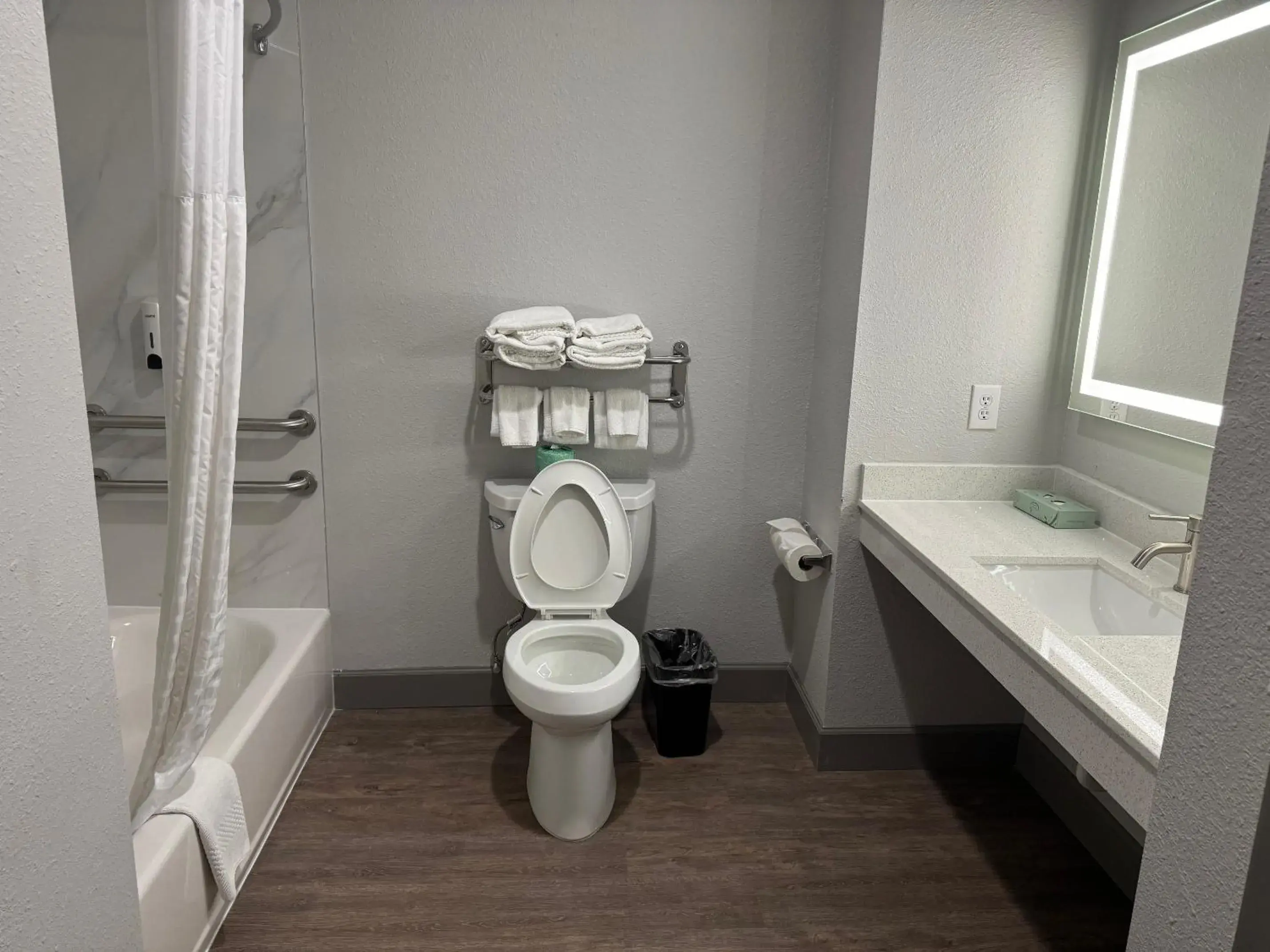 Bathroom in Quality Inn & Suites La Porte