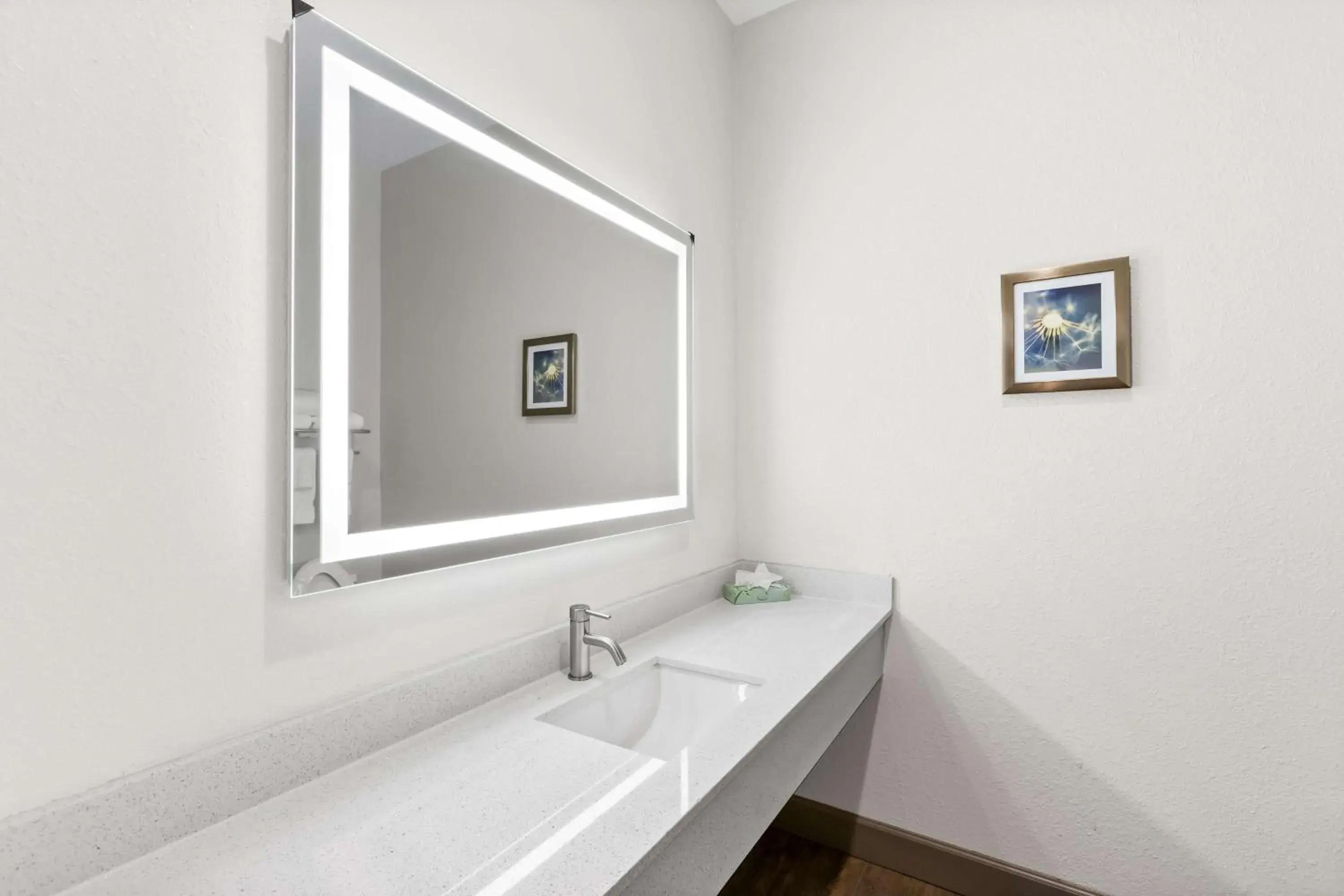 Bathroom in Sonesta Essential La Porte Bathroom in Sonesta Essential La Porte