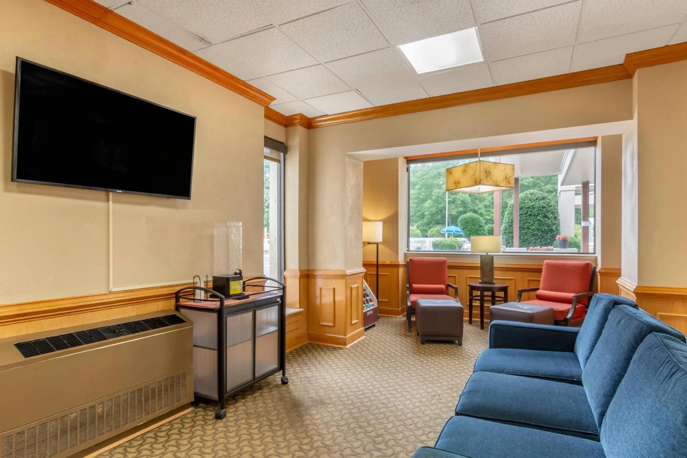 Lobby or reception in Comfort Inn Petersburg Fort Lee Area