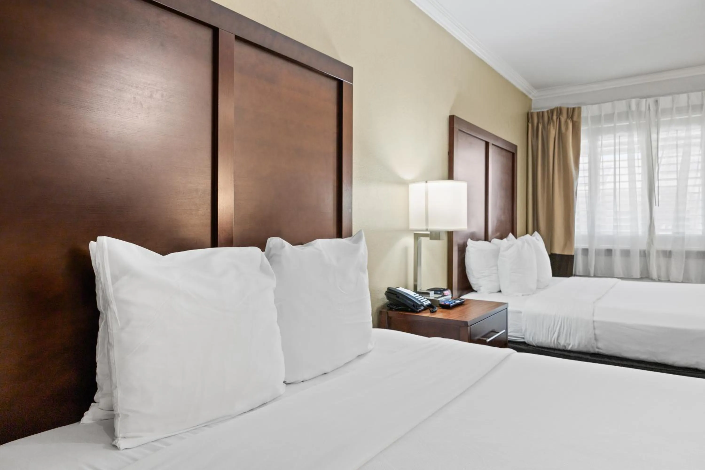 Bedroom, Bed in Comfort Inn Santa Cruz North