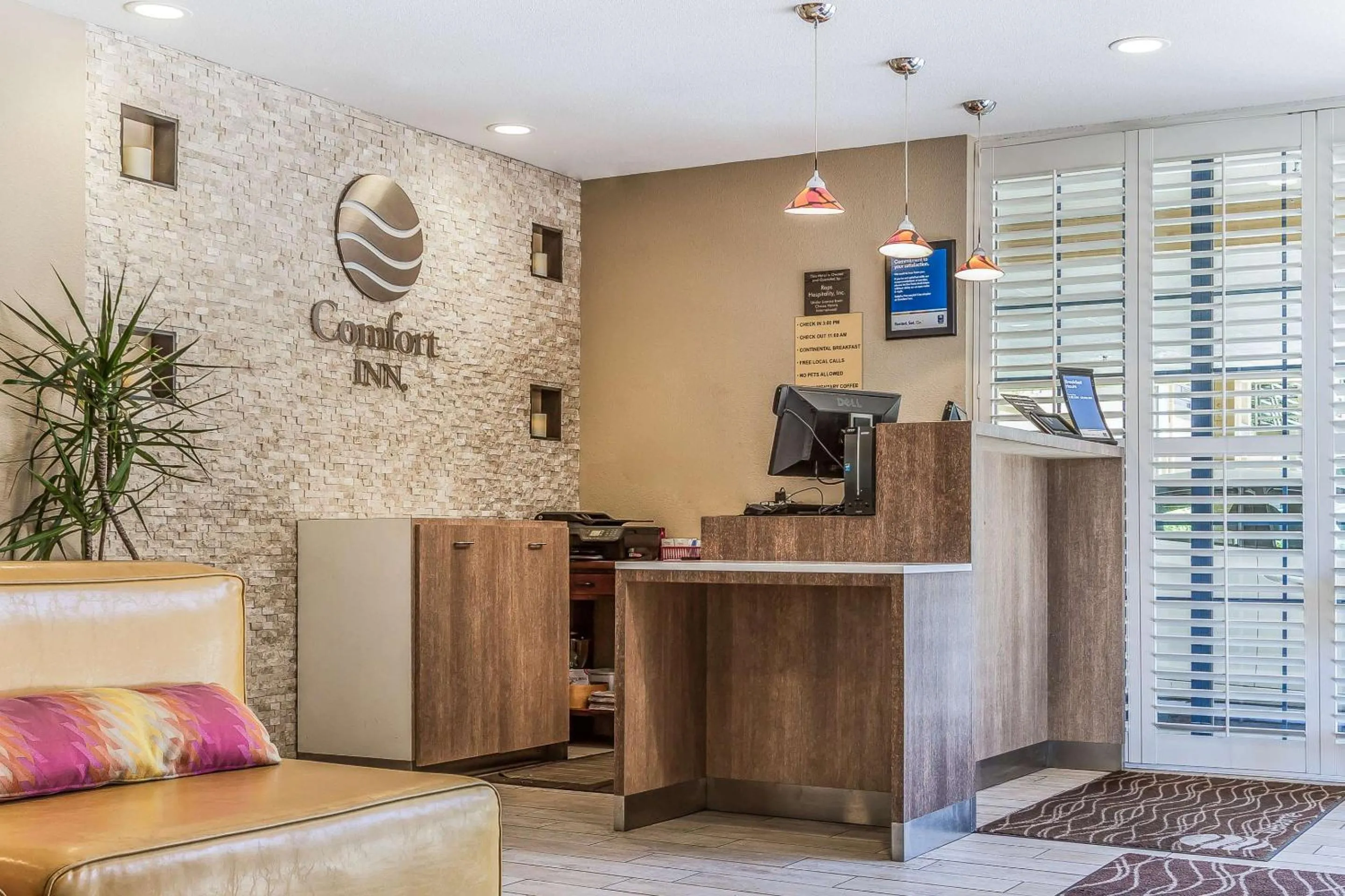 Lobby or reception in Comfort Inn