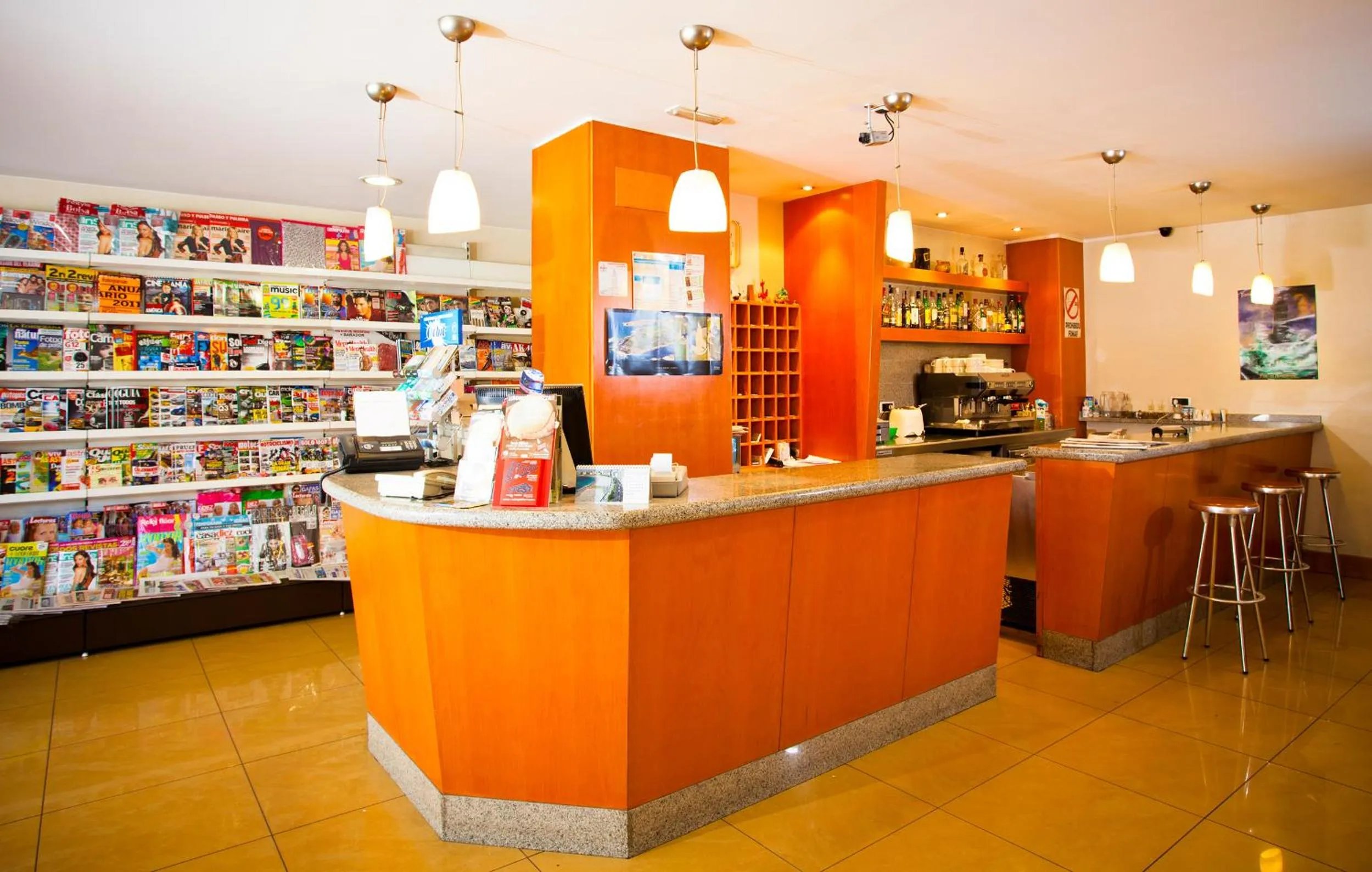 Lobby or reception in Hotel Maycar