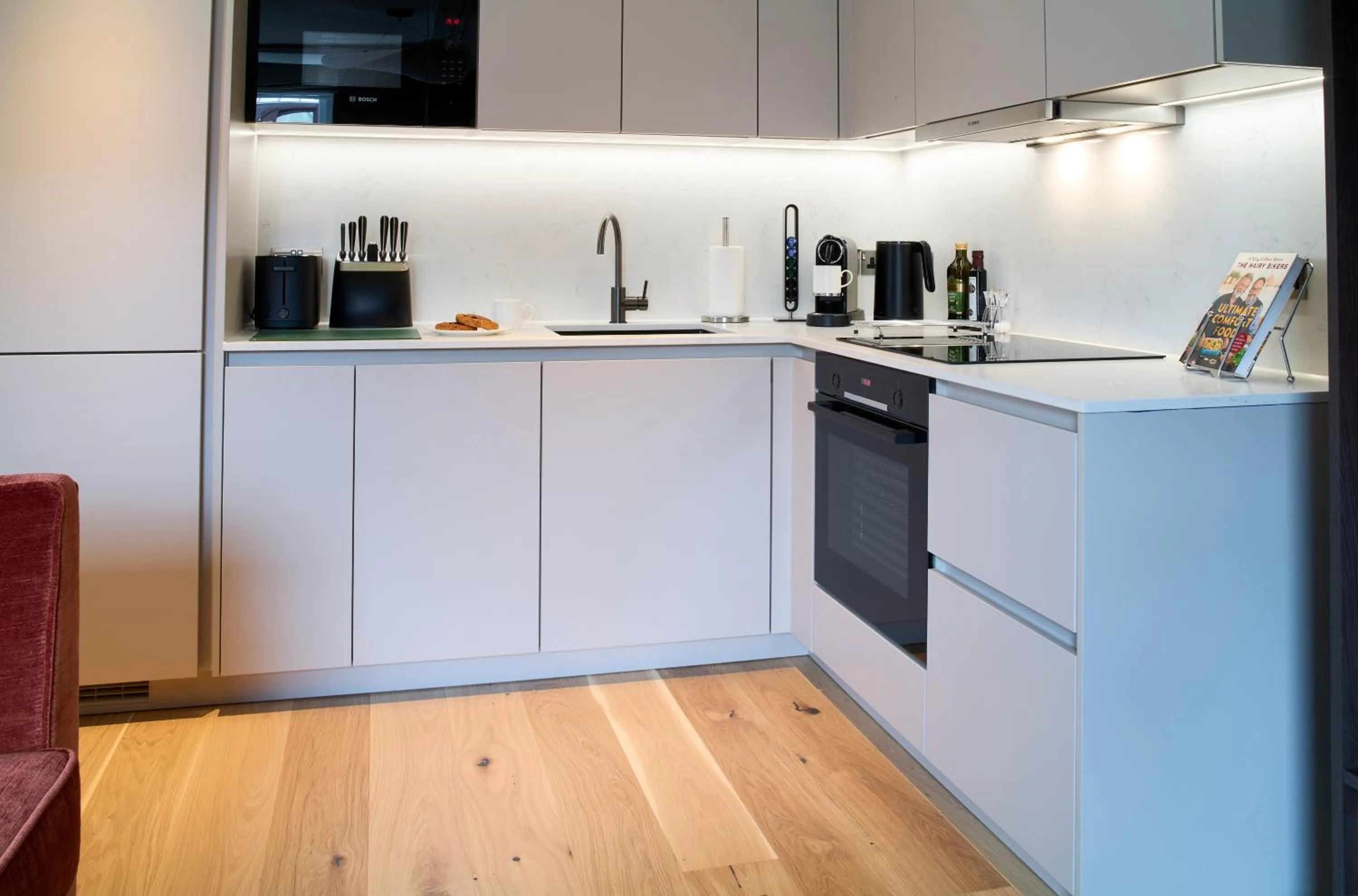 kitchen in Cheval Phoenix House at Sloane Square