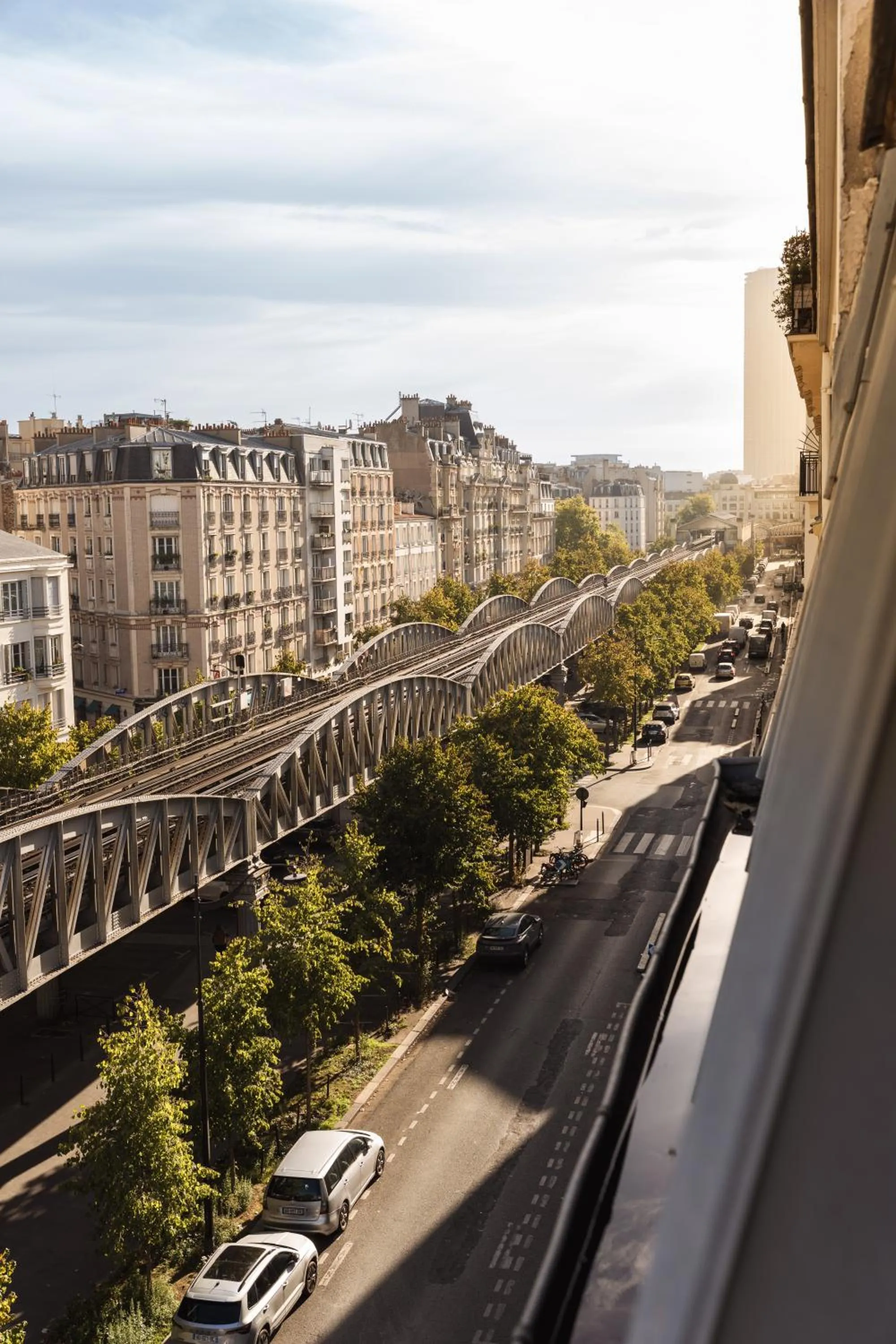 View (from property/room) in Hôtel Eiffel Segur