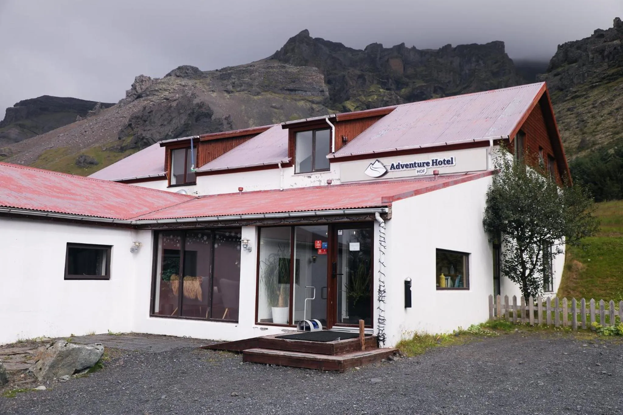 Facade/entrance in Adventure Hotel Hof