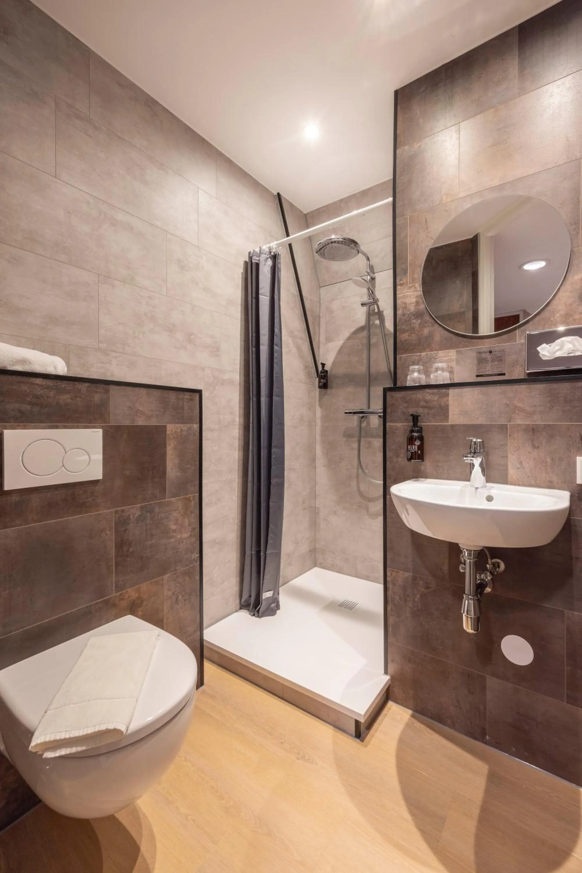 Shower in Fletcher Hotel-Restaurant De Kempen