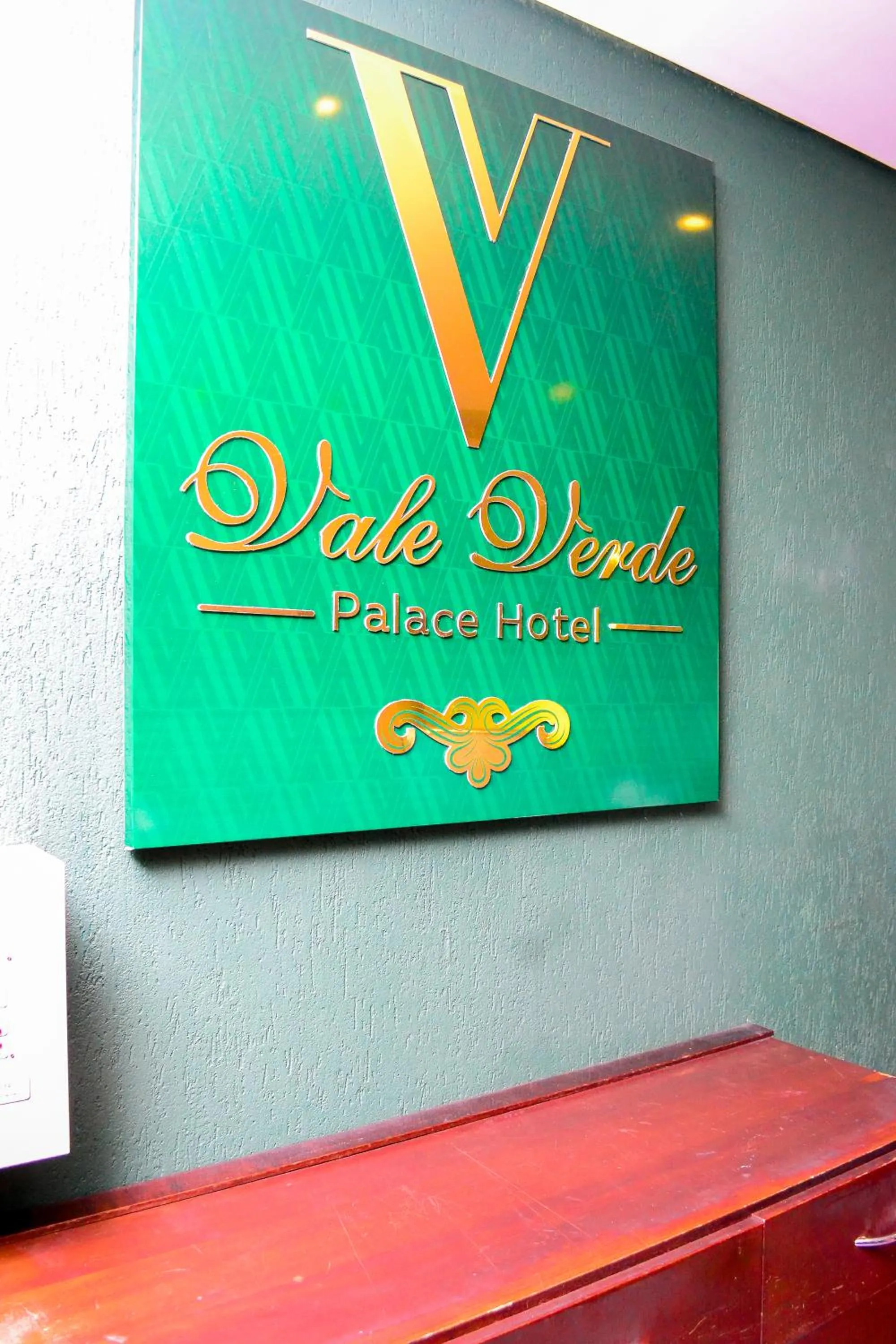 Logo/Certificate/Sign in Vale Verde Palace Hotel