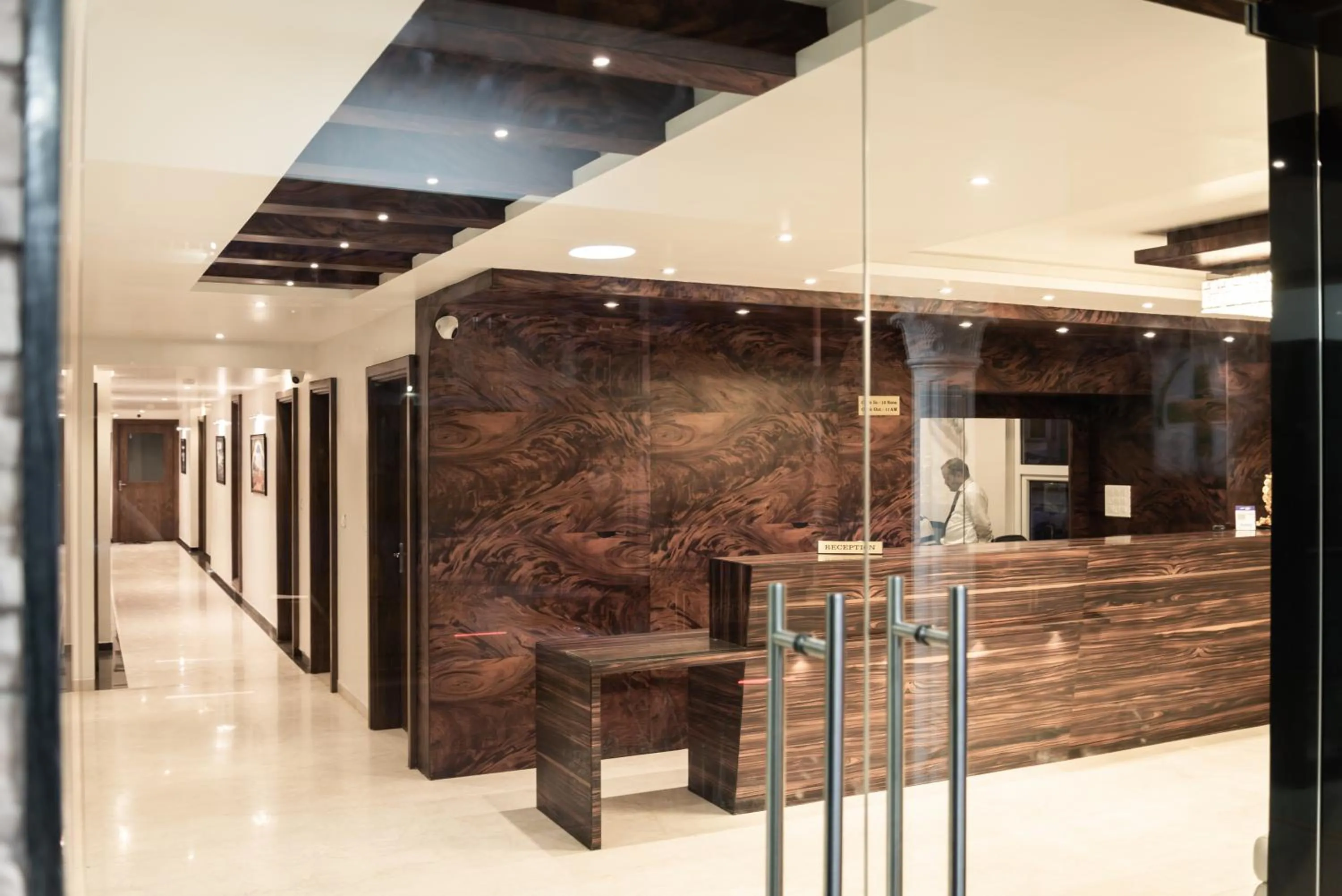 Lobby or reception in Heritage Inn