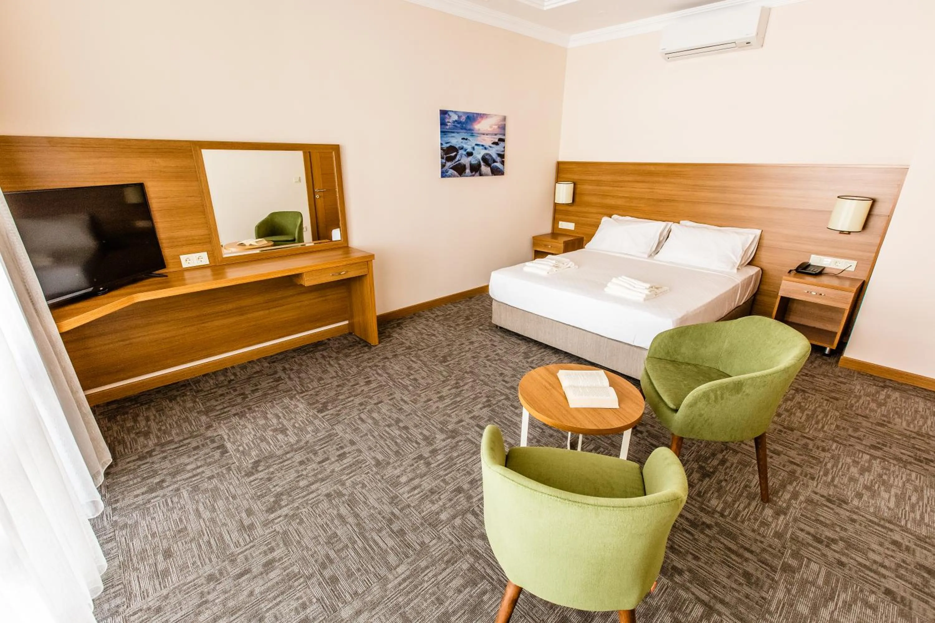 Bed in Club Marma Hotel