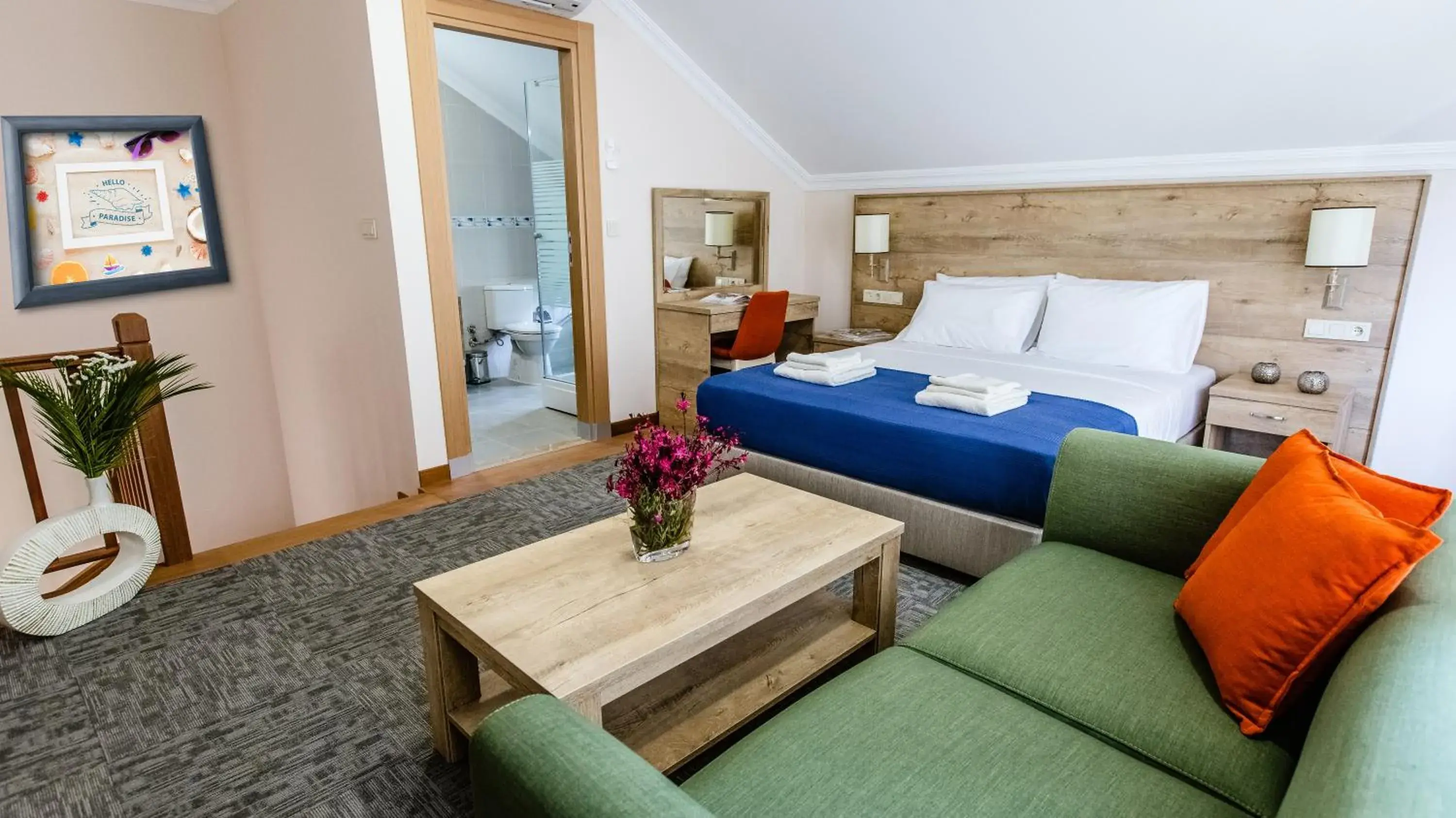 Bed in Club Marma Hotel Bed in Club Marma Hotel