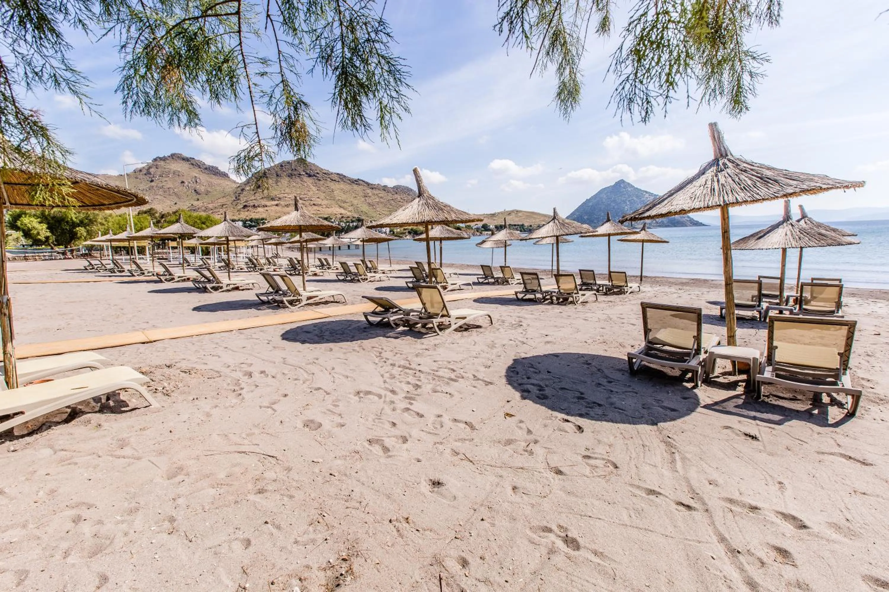 Beach in Club Marma Hotel