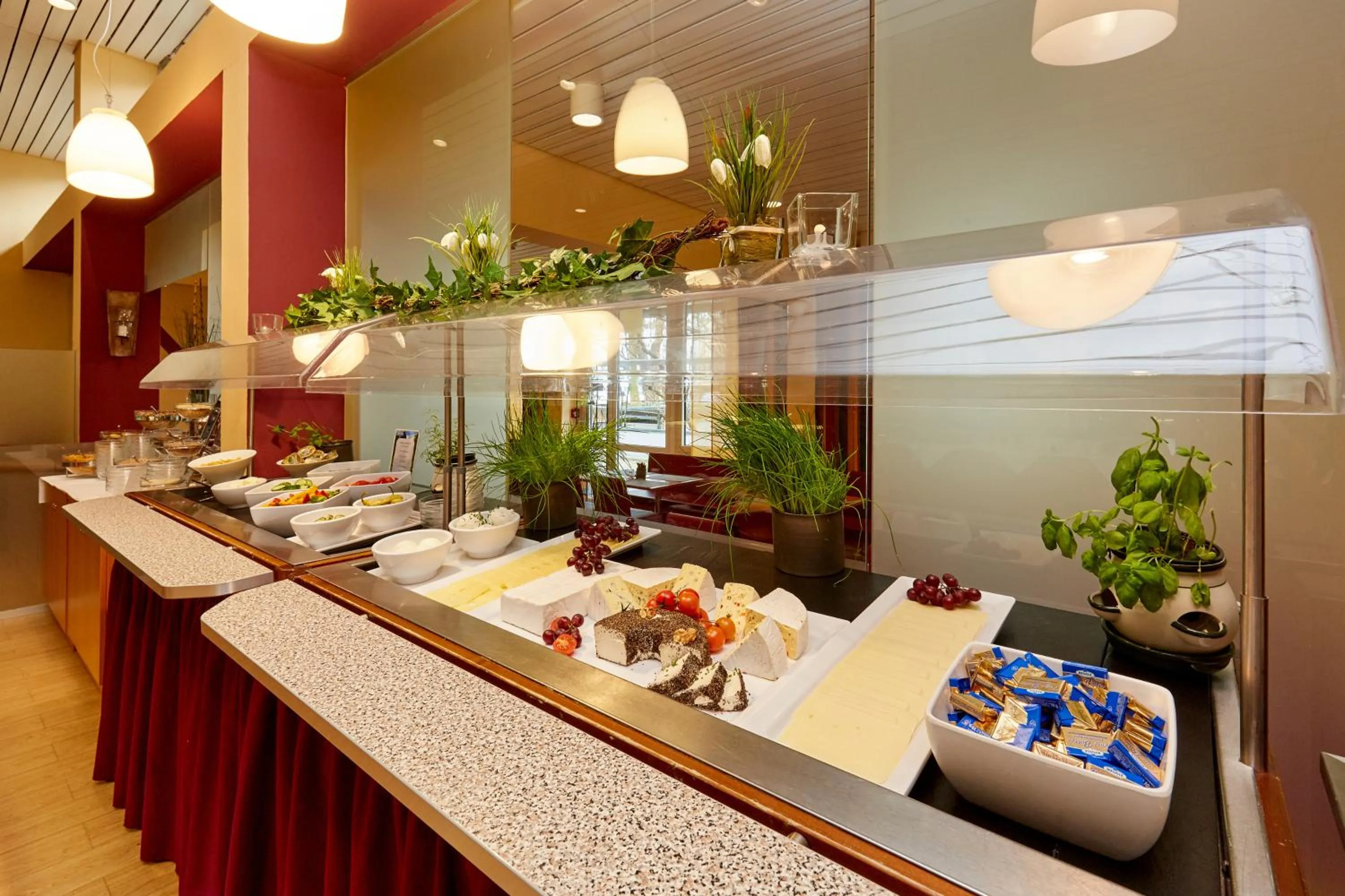 Buffet breakfast in Hotel Bayern Vital