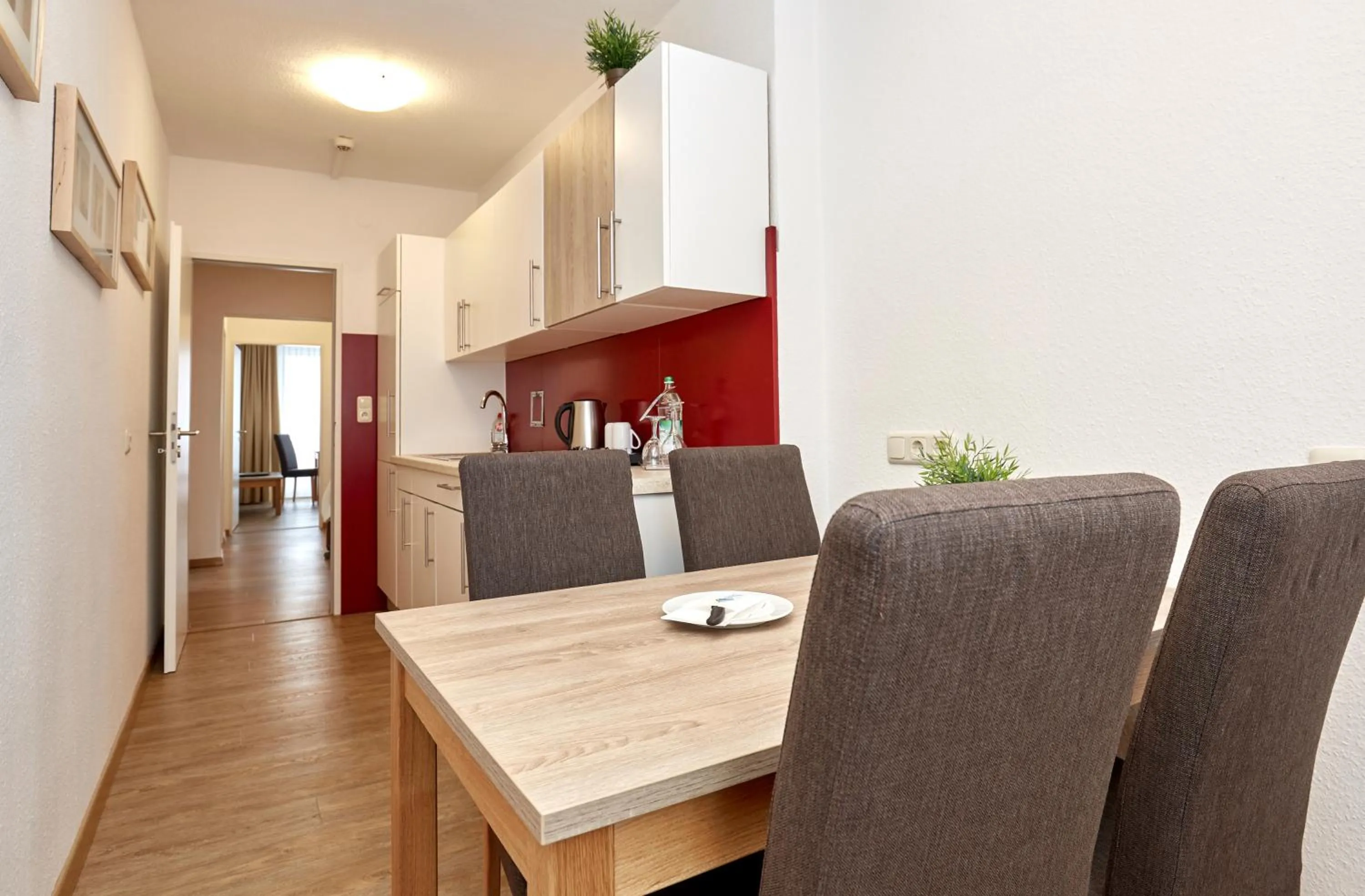 Kitchen or kitchenette in Hotel Bayern Vital