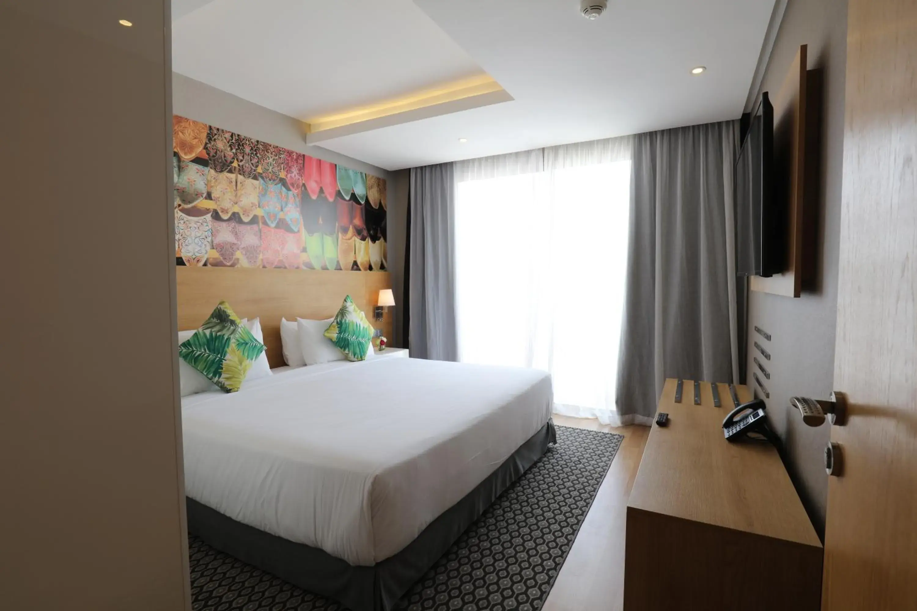 Bed in Mid Town Hotel Casablanca Bed in Mid Town Hotel Casablanca