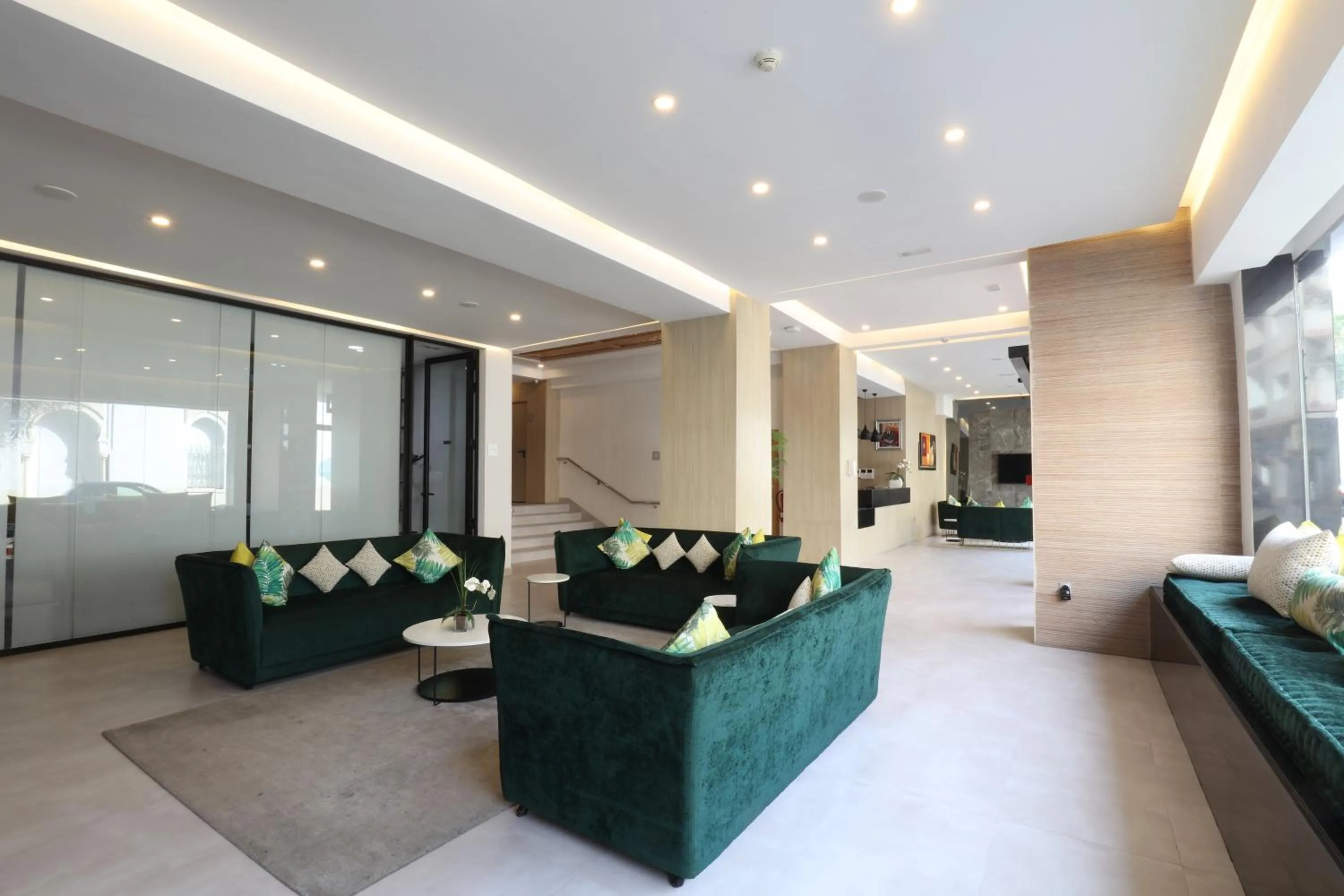 Lobby or reception in Mid Town Hotel Casablanca