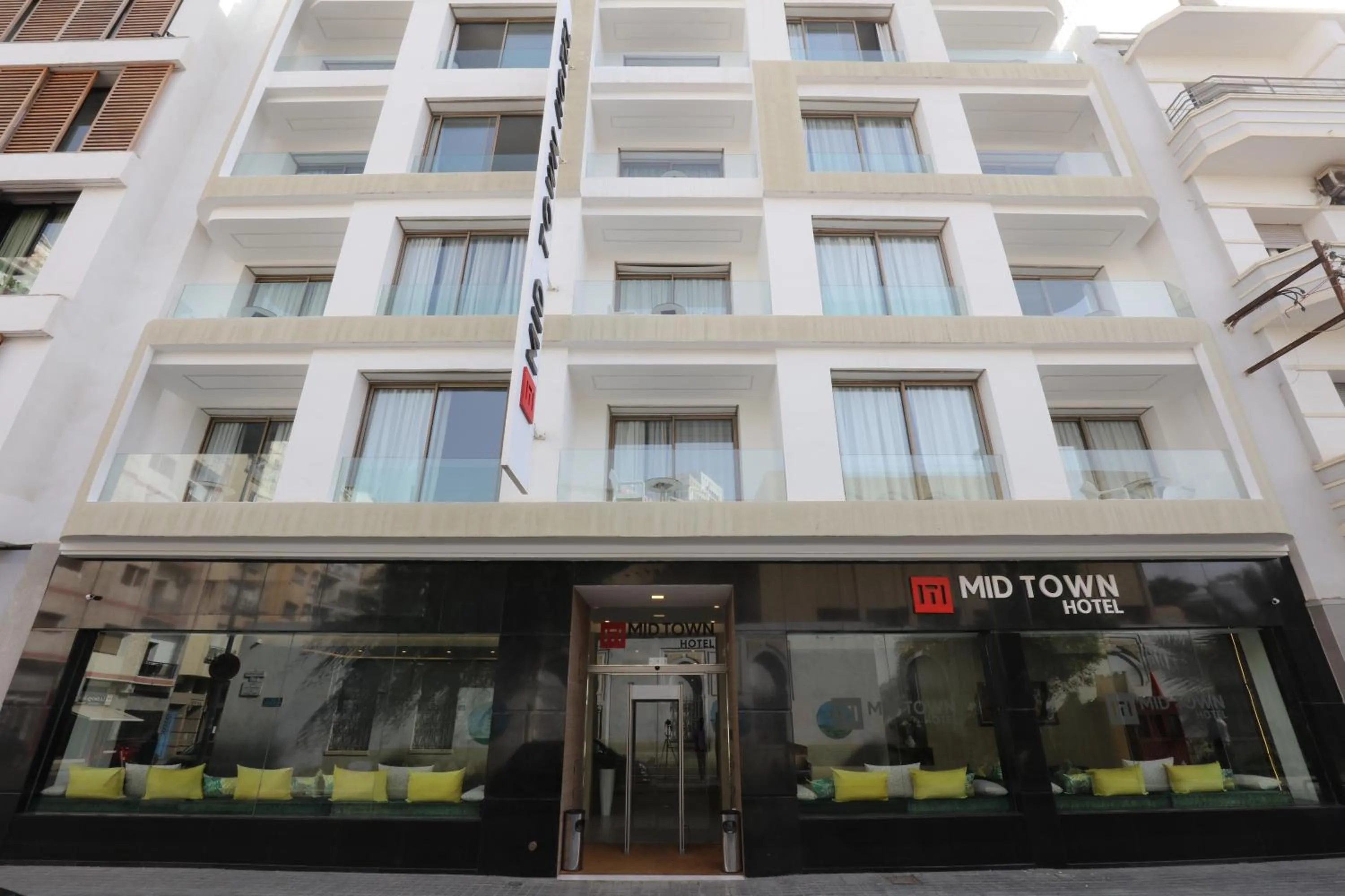 Facade/entrance in Mid Town Hotel Casablanca