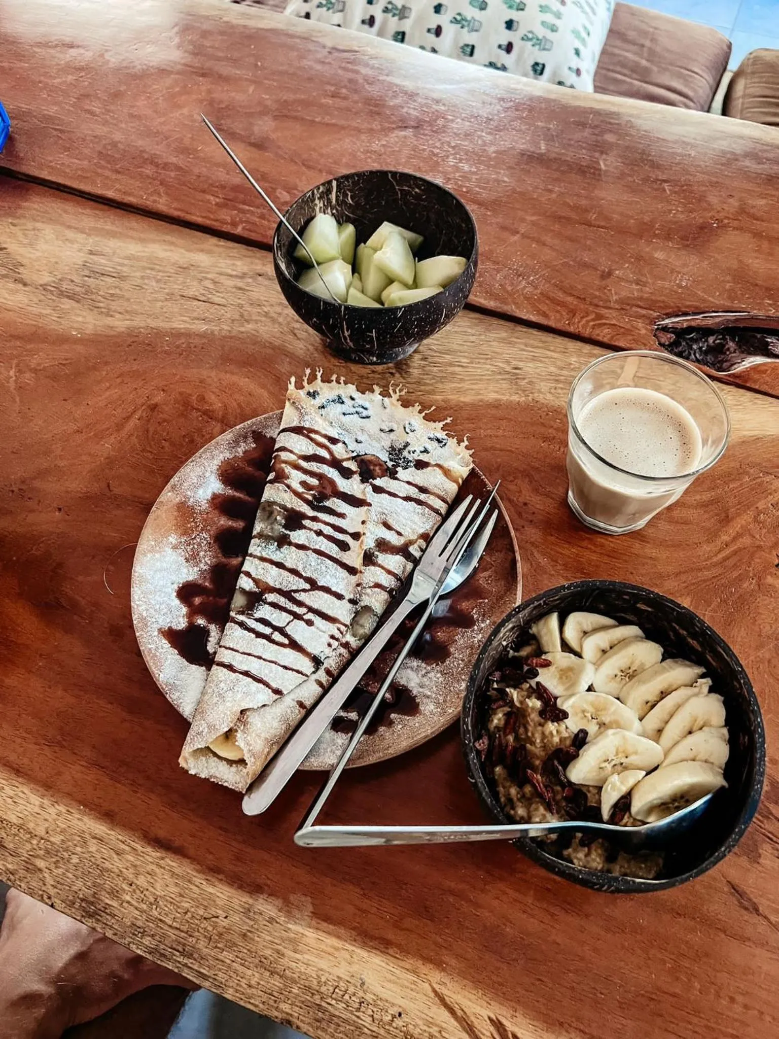 Food and drinks in L'isola che...