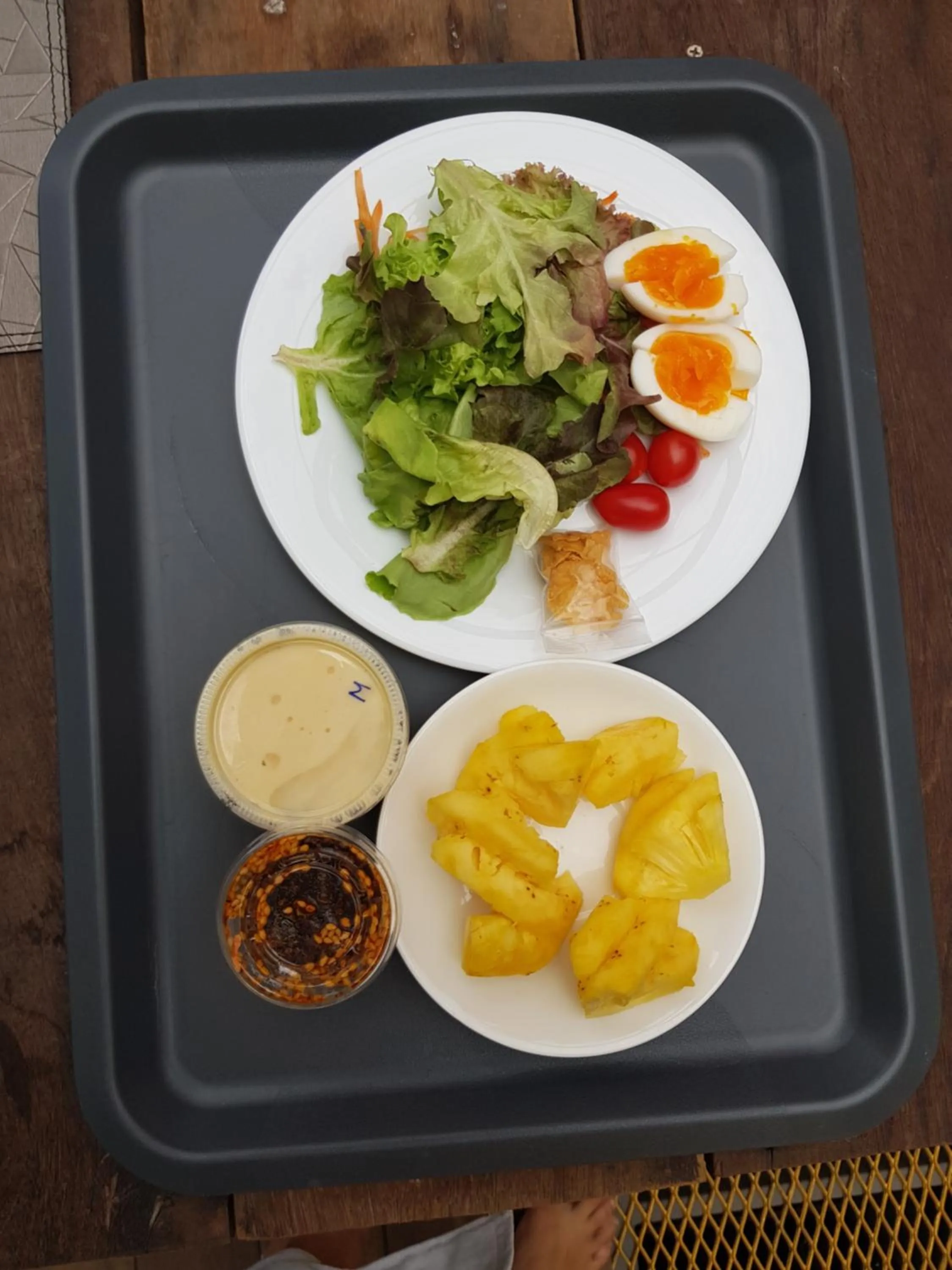 Food and drinks in Tepbunthom Hostel