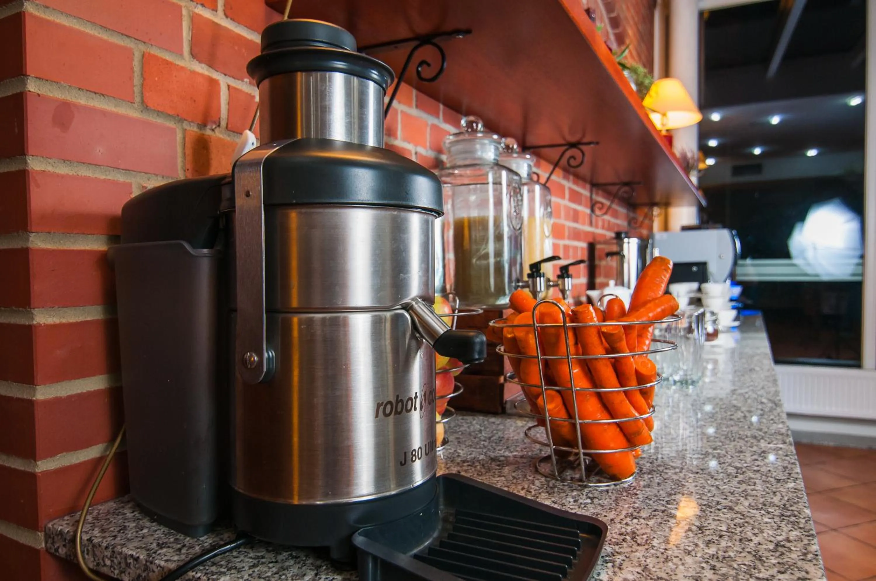 Buffet breakfast in Hotel Hugo Business & Spa