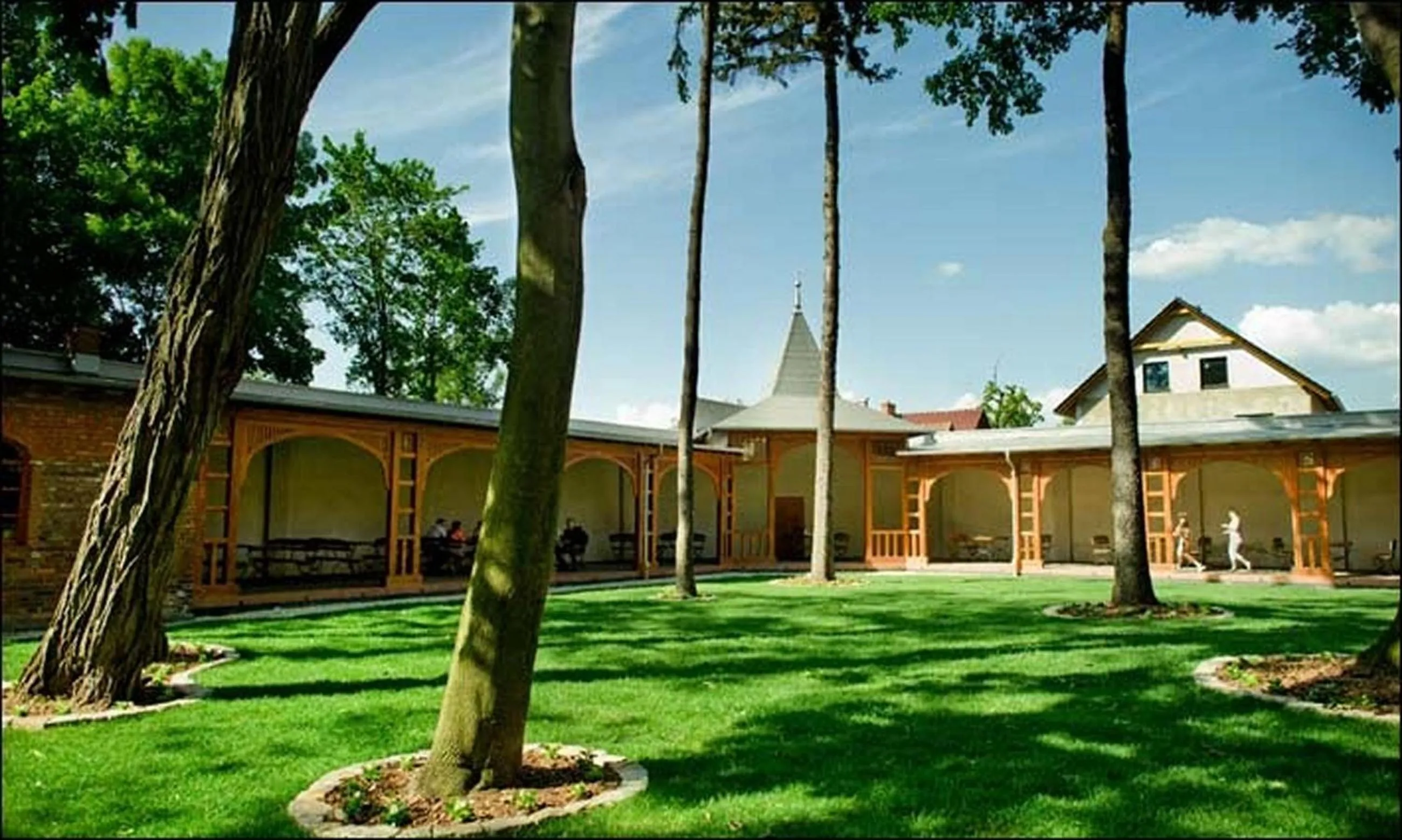 Garden in Hotel Hugo Business & Spa