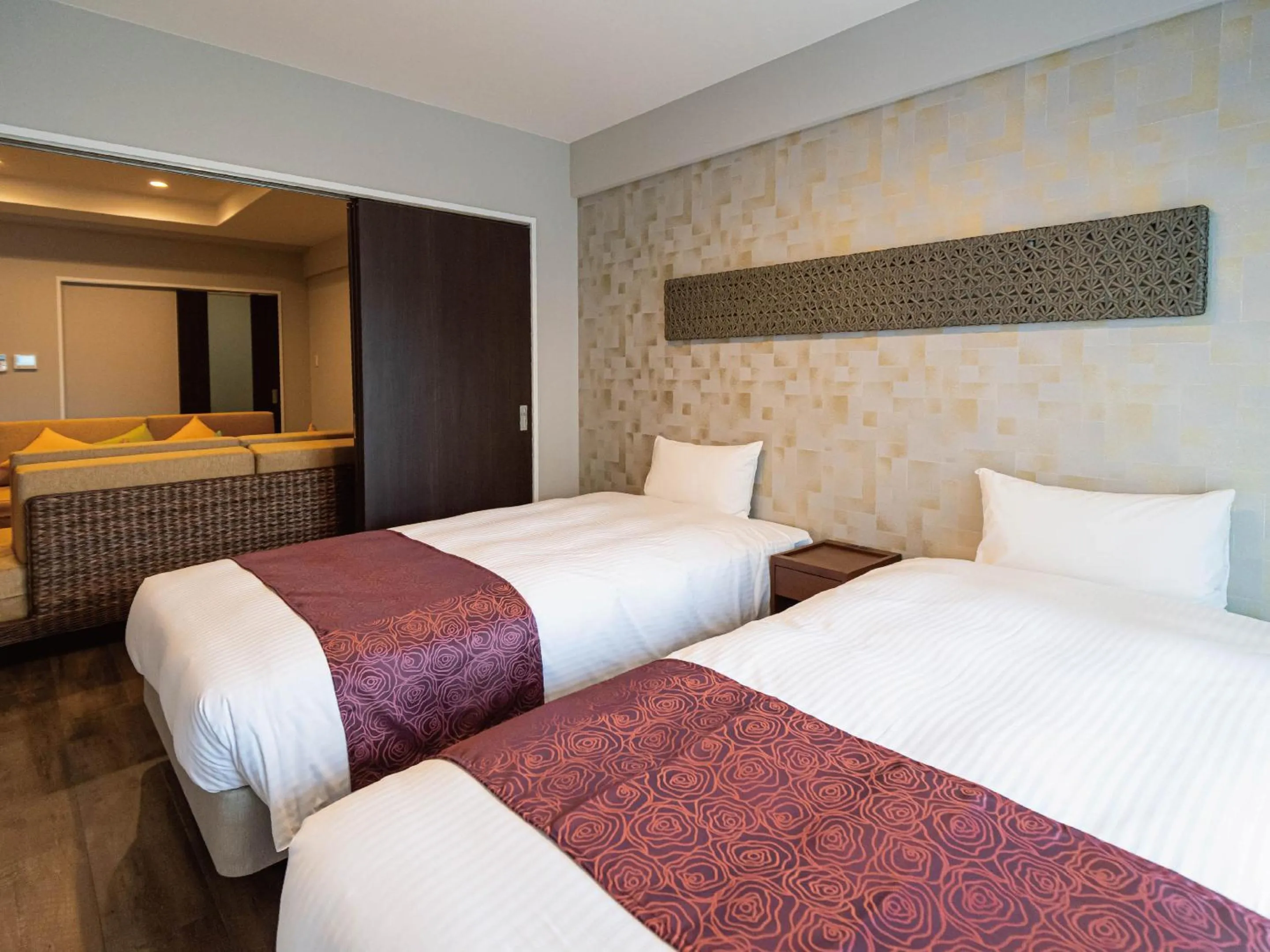 Bedroom, Bed in Coldio Joint Home Naha