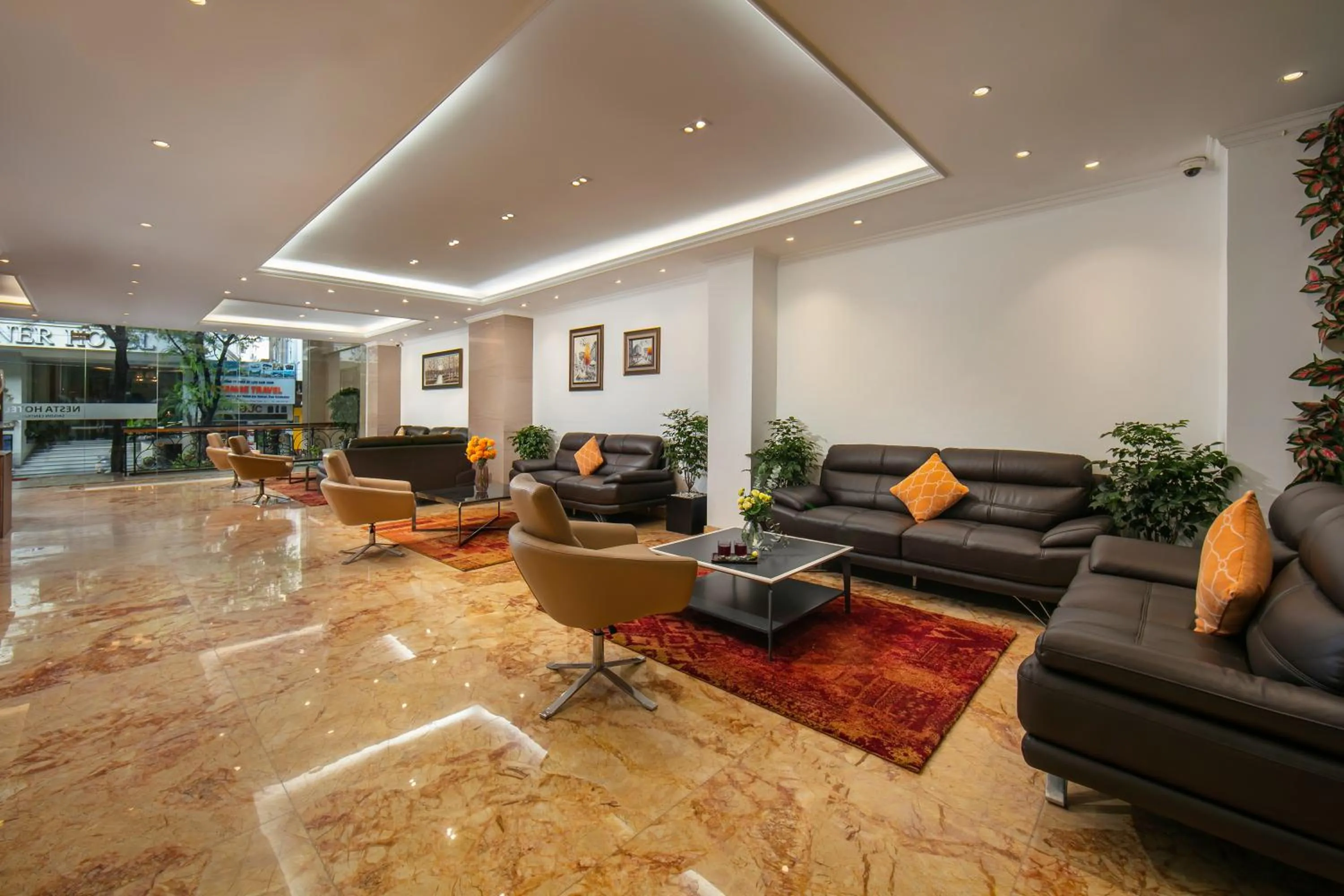 Lobby or reception in Nesta Hotel Saigon