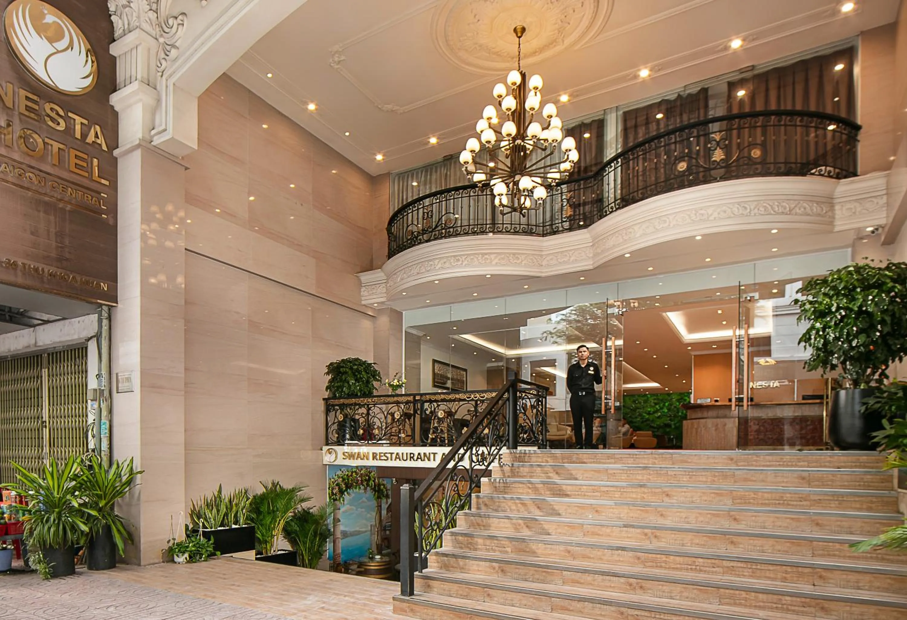 Facade/entrance in Nesta Hotel Saigon