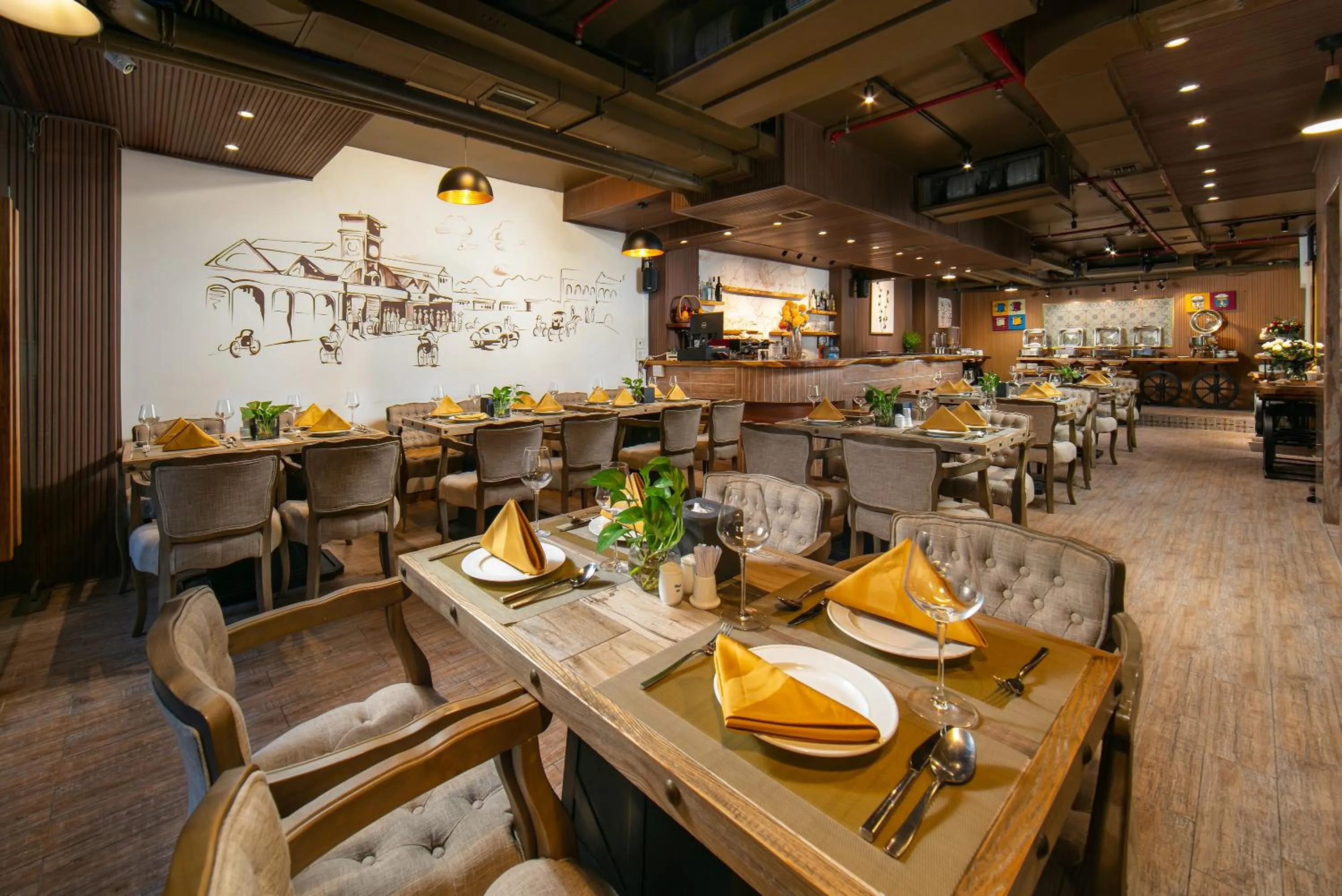 Restaurant/places to eat in Nesta Hotel Saigon