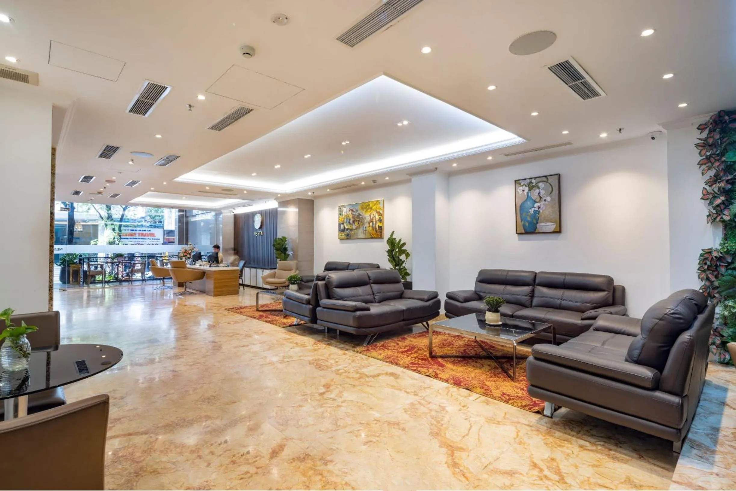Lobby or reception in Nesta Hotel Saigon
