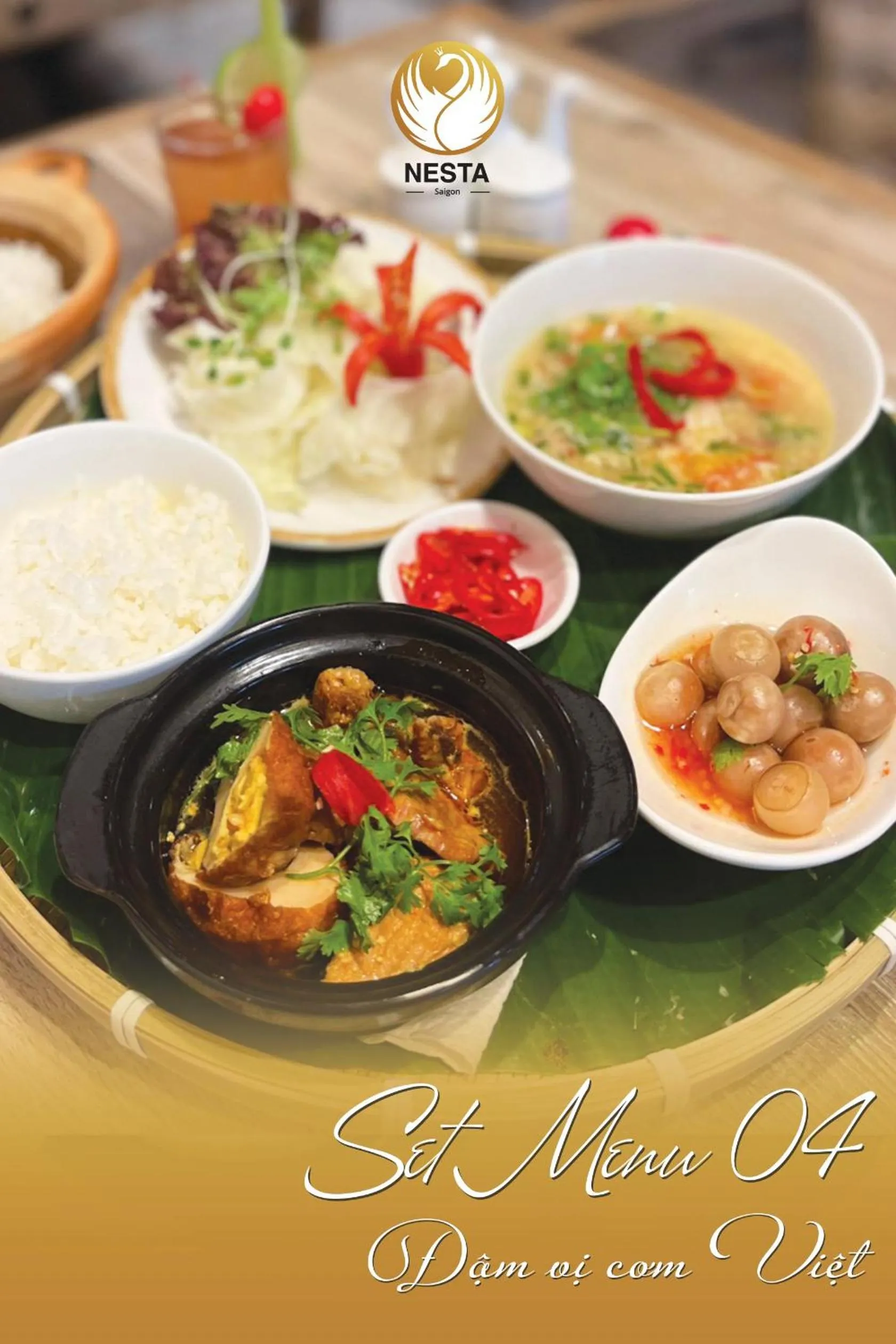 Food in Nesta Hotel Saigon