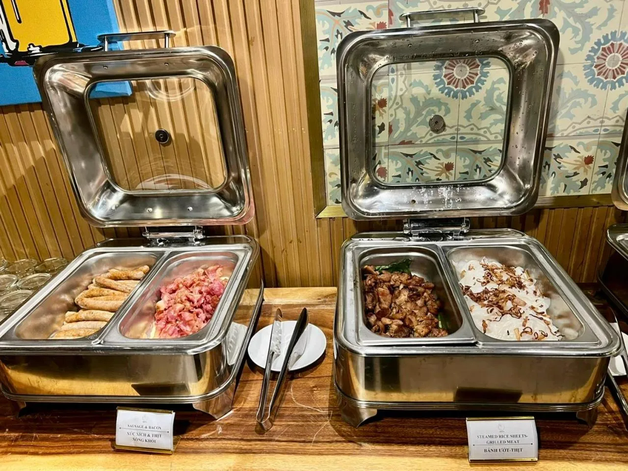 Buffet breakfast in Nesta Hotel Saigon