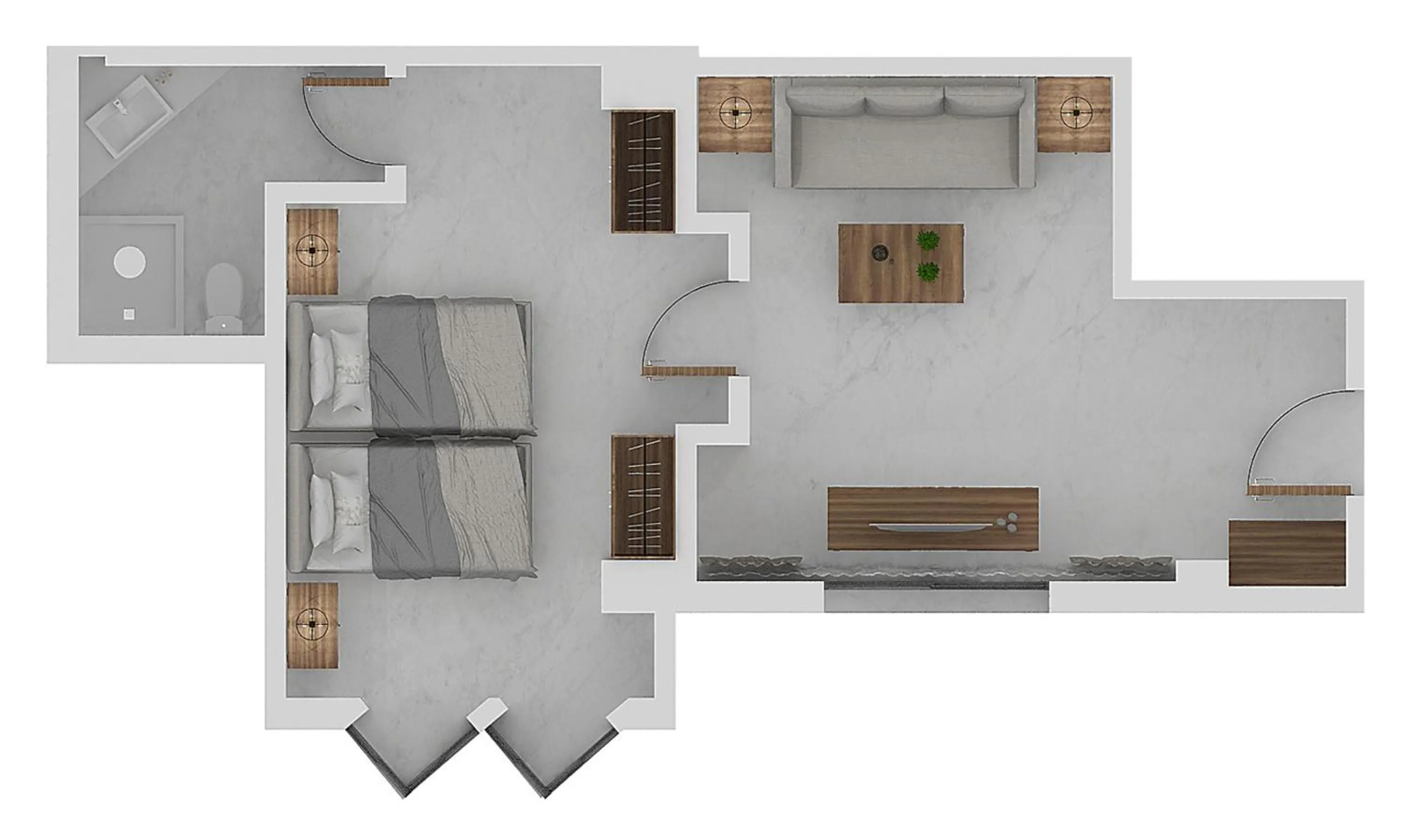 Photo of the whole room in Pomegranate Wellness Spa Hotel