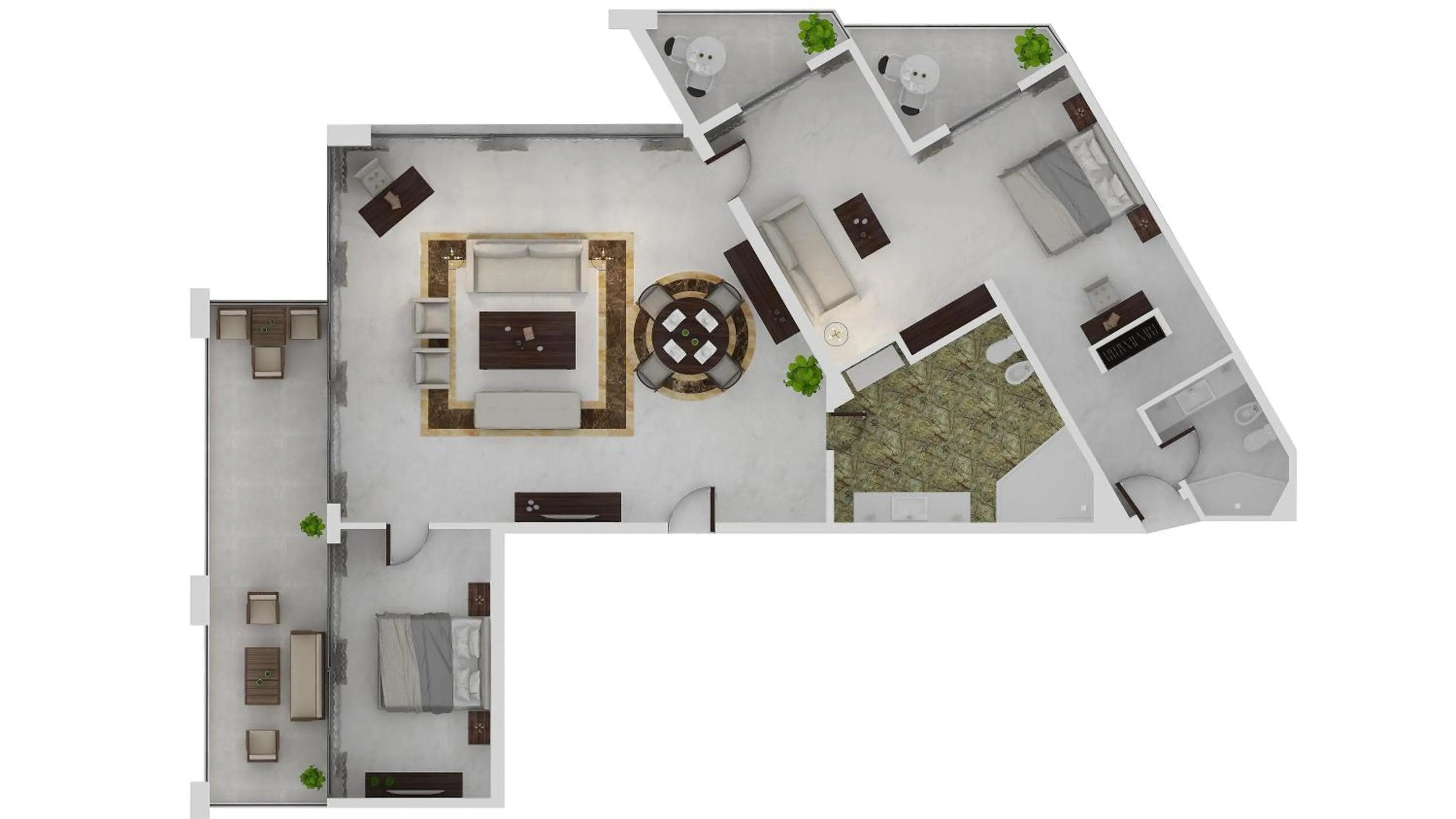 Photo of the whole room in Pomegranate Wellness Spa Hotel