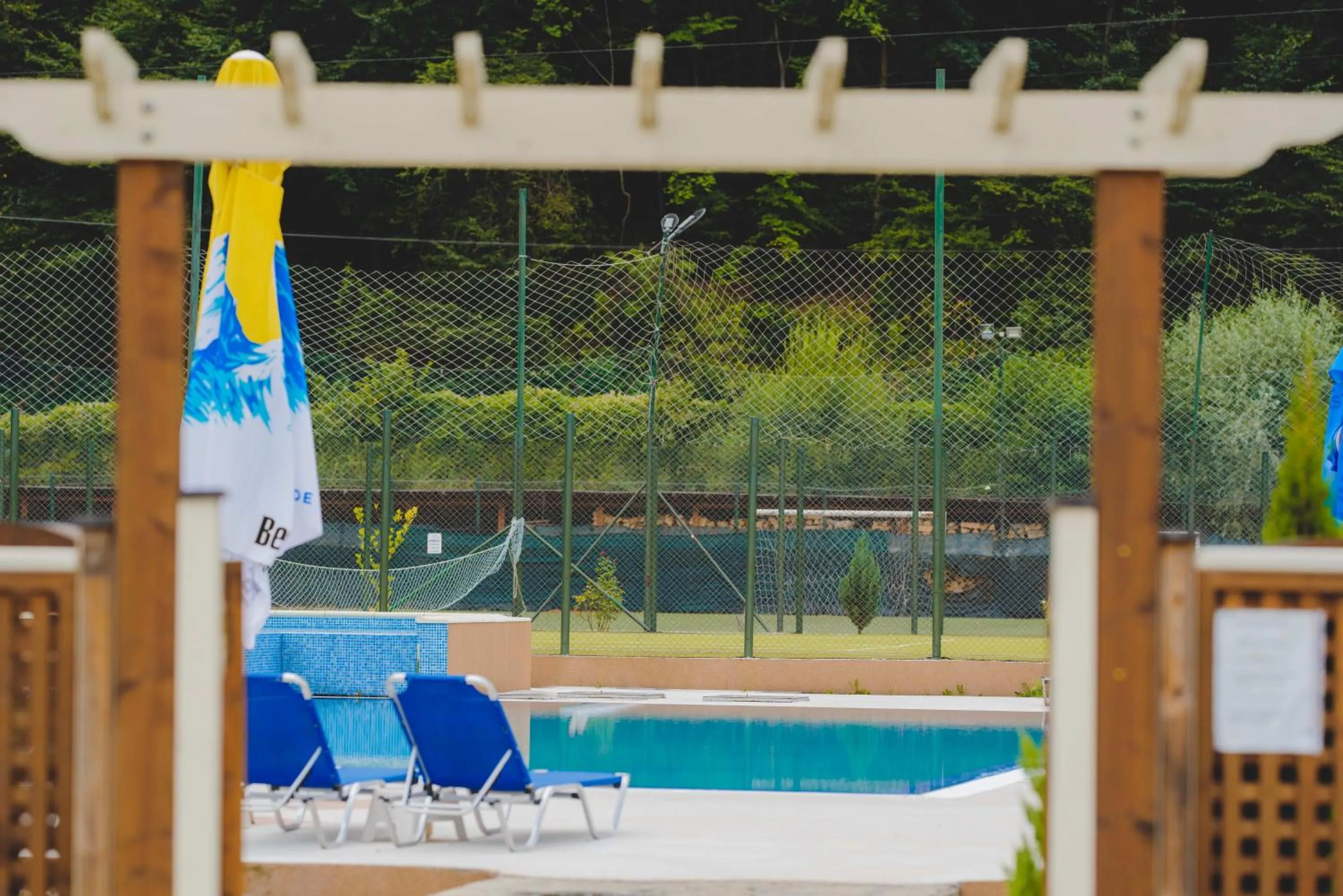 Pool view in Hotel Class