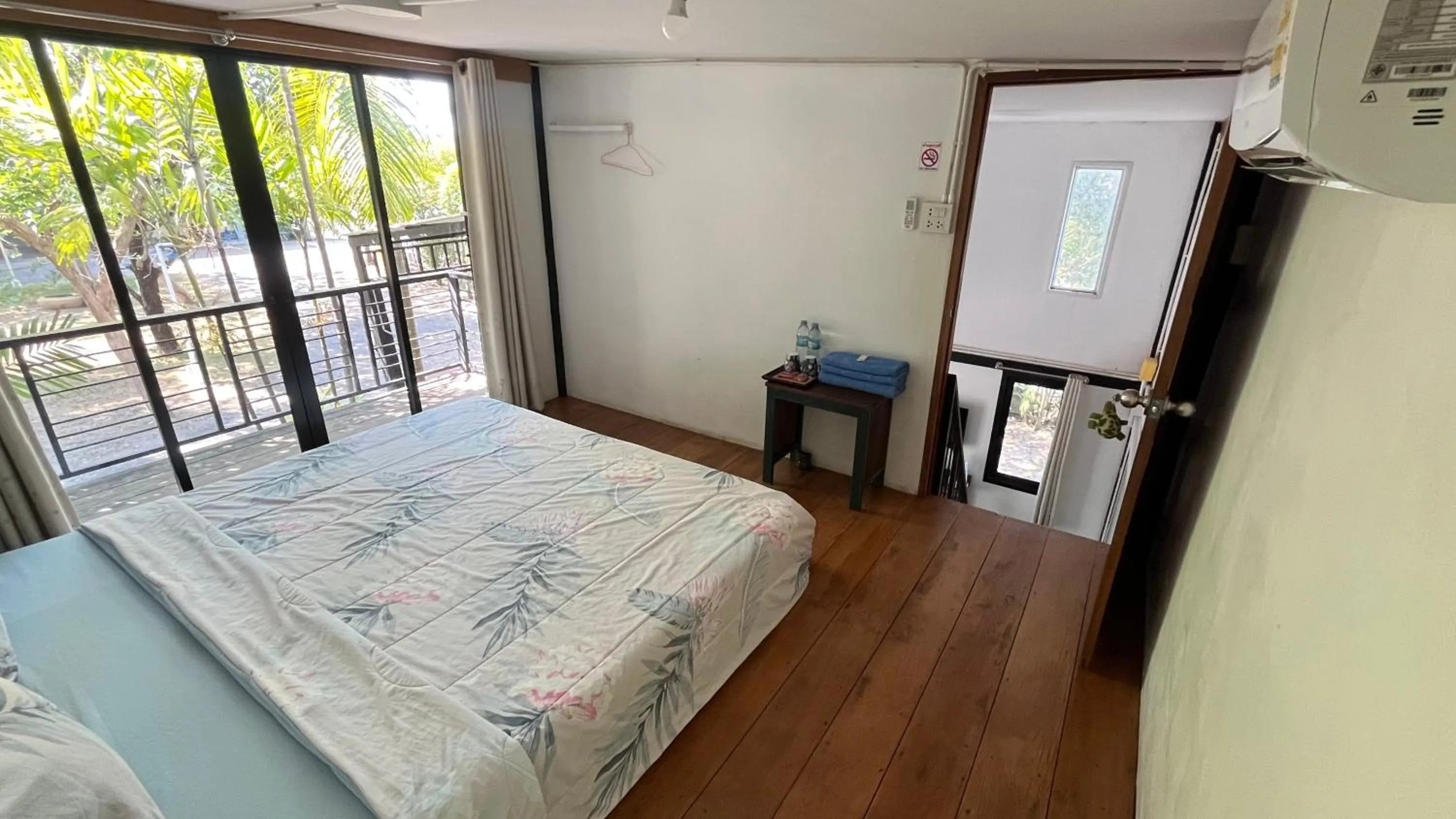 Bed in Sangkaset Resort