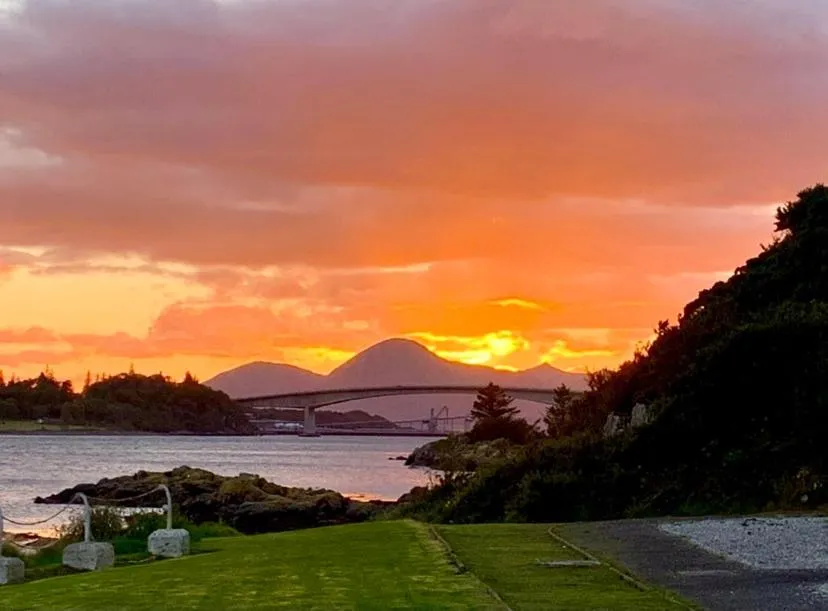 Mountain view in Skye View Hotel