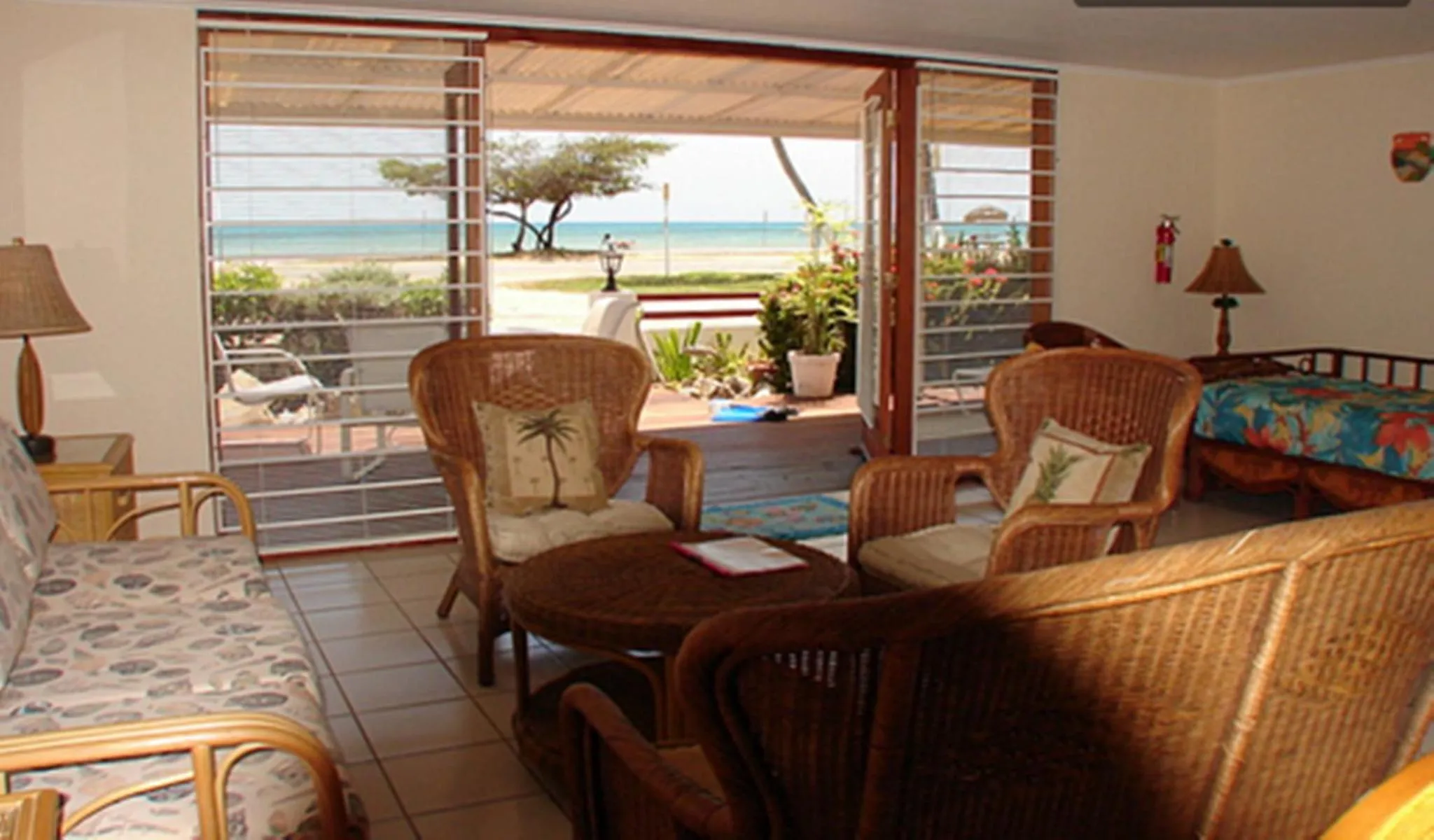 Balcony/Terrace in Aruba Beach Villas