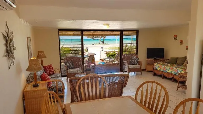 Living room in Aruba Beach Villas