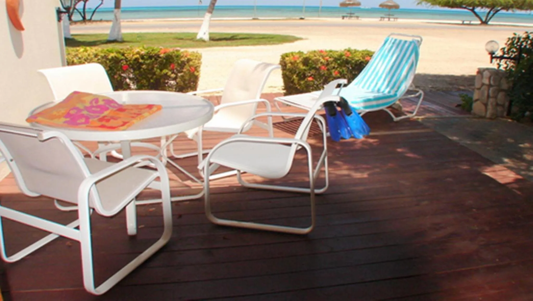 Balcony/Terrace in Aruba Beach Villas