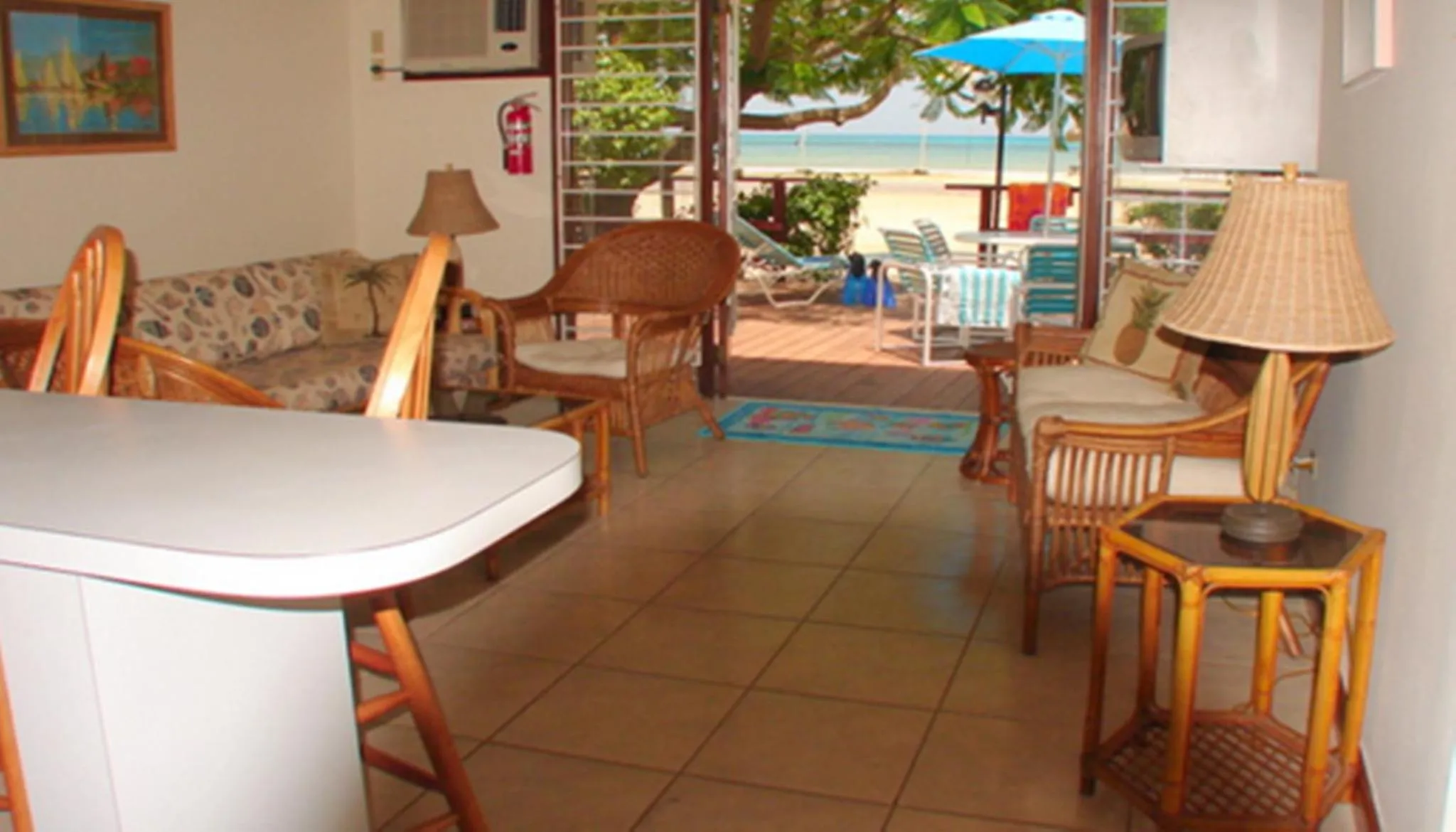 Balcony/Terrace in Aruba Beach Villas