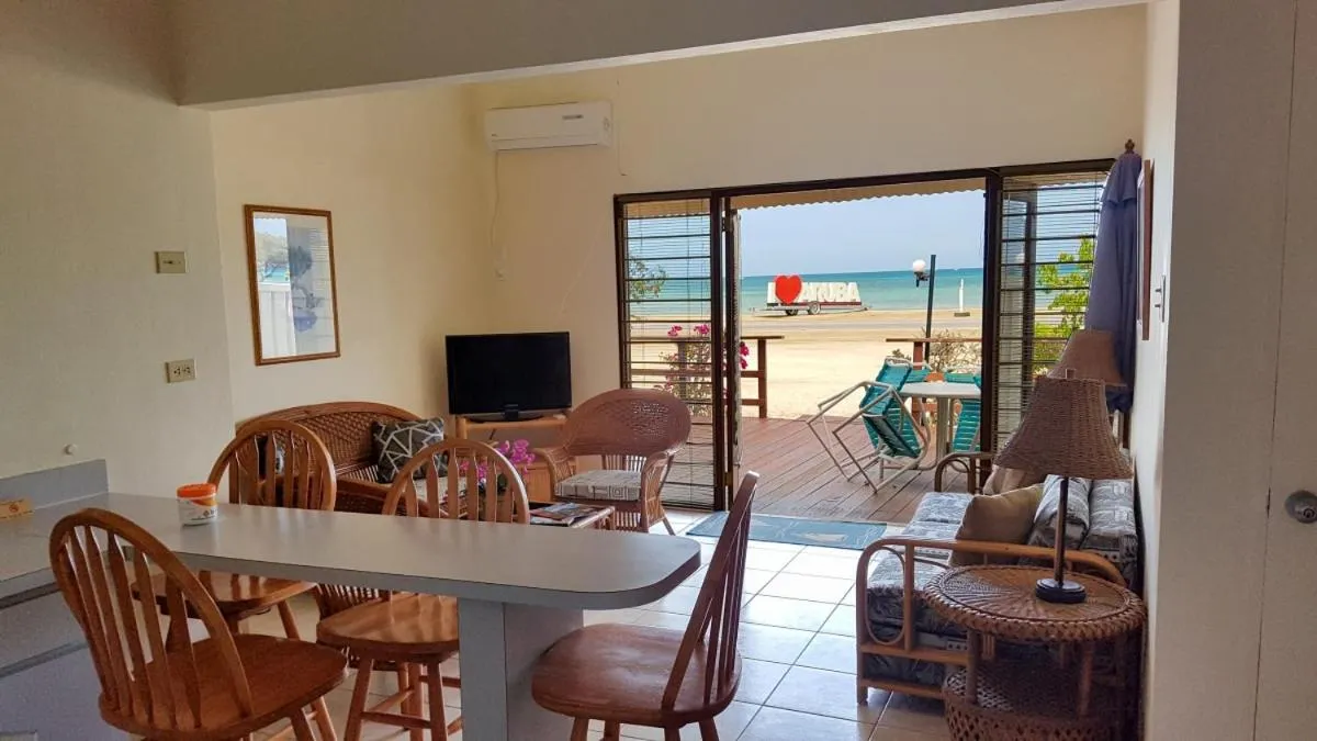 Living room in Aruba Beach Villas