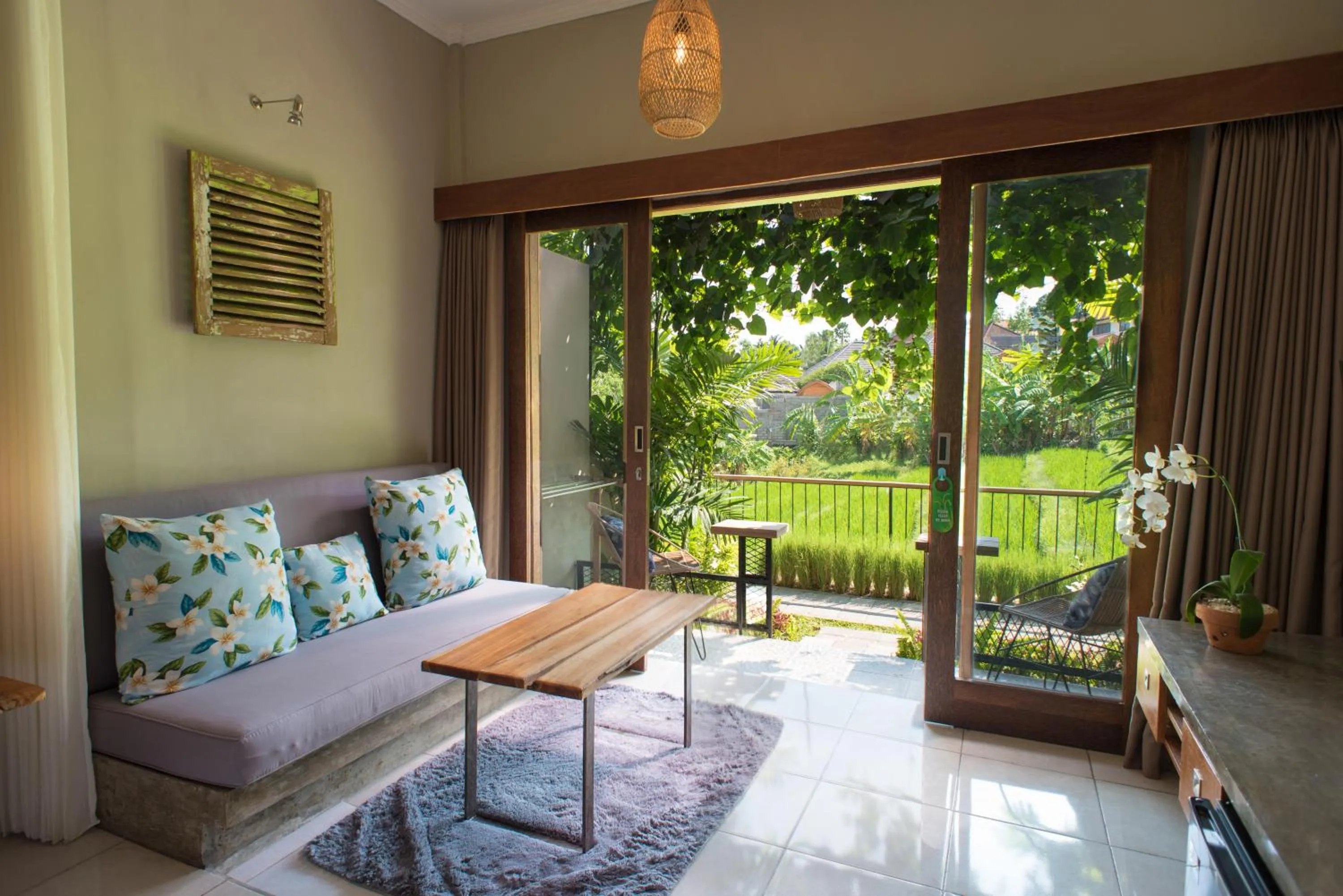 Living room in Pangkung Sari Bed and Breakfast