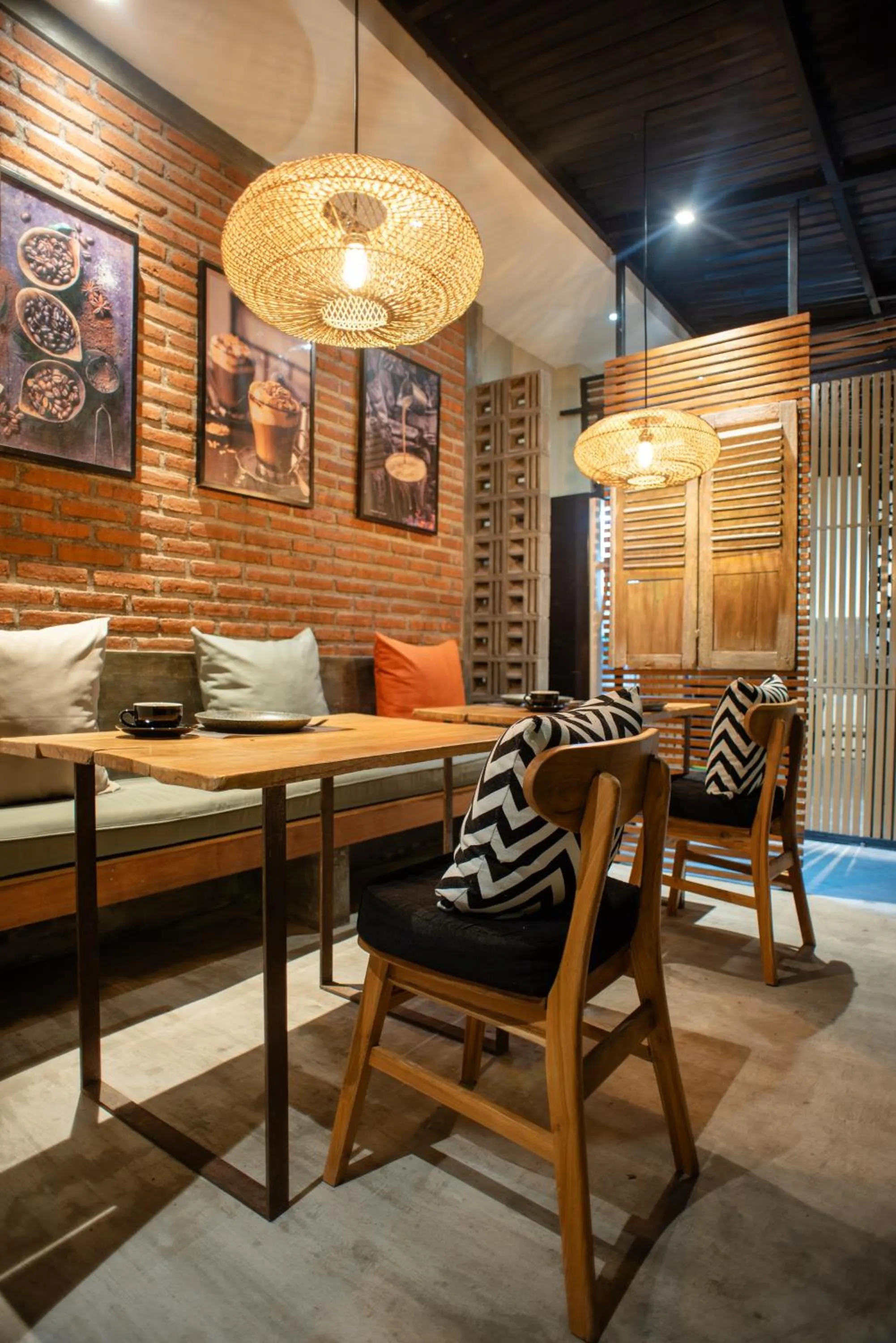 Seating area in Pangkung Sari Bed and Breakfast