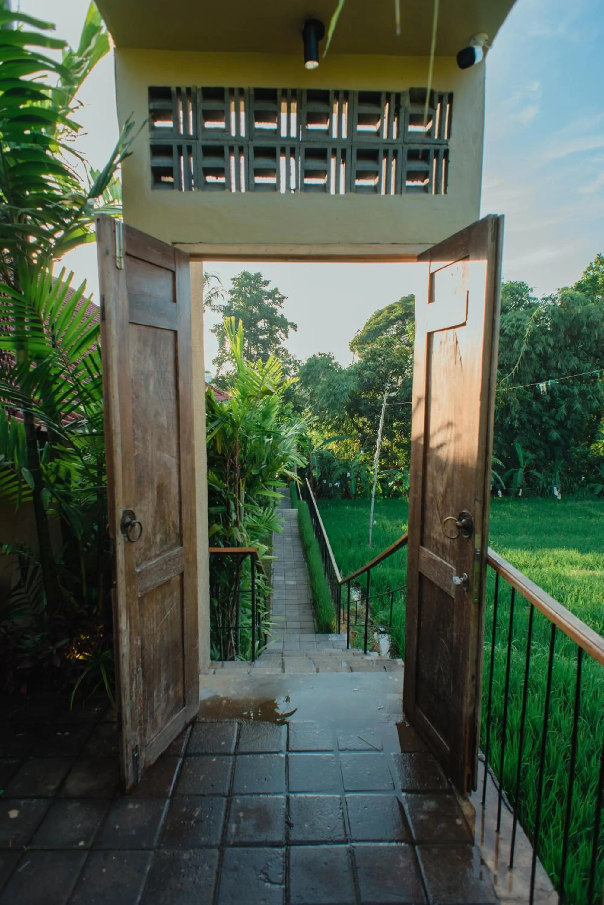 Garden in Pangkung Sari Bed and Breakfast